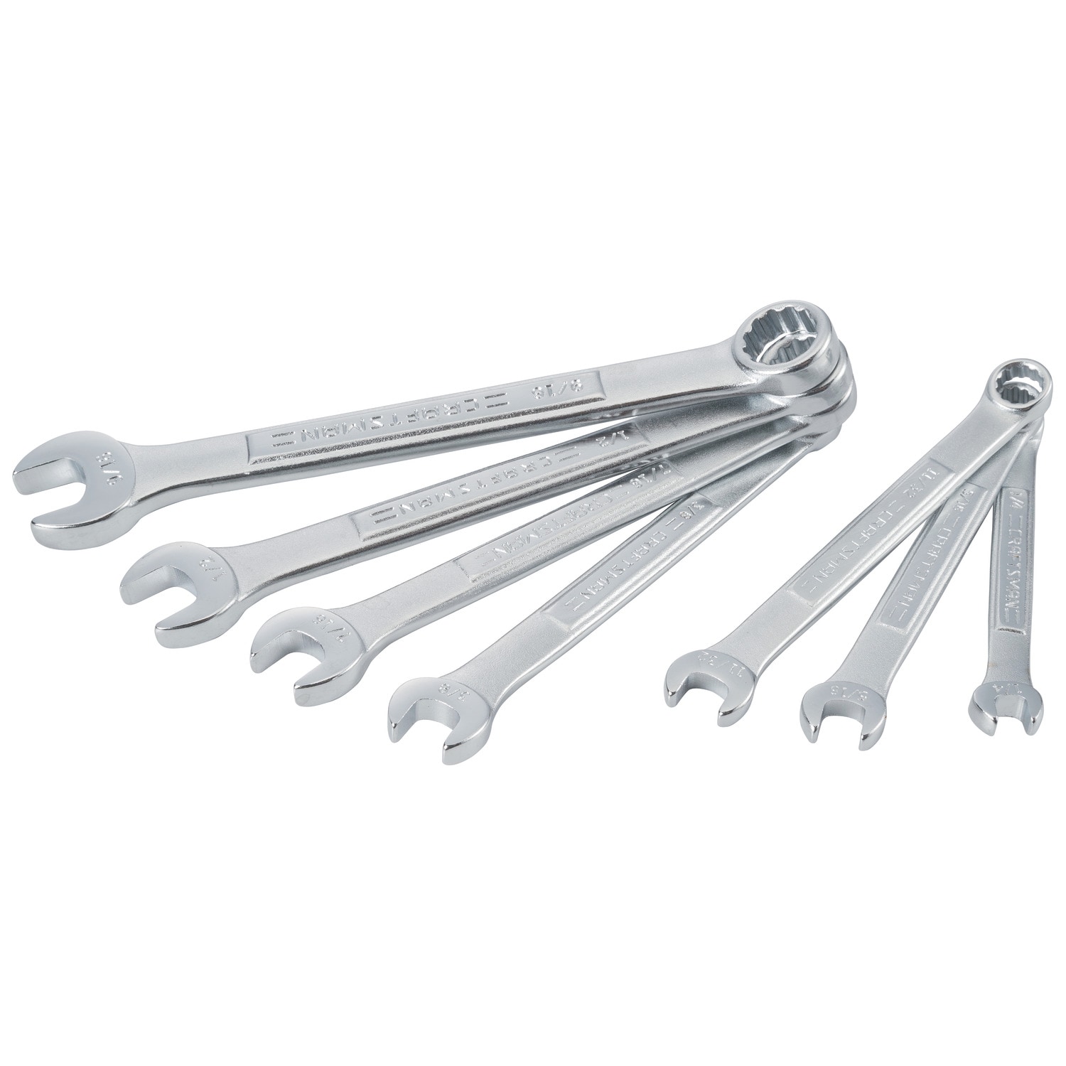 SK Professional Tools 7-Piece Set 6-point (Sae) Standard Combination Wrench  Includes Soft Case in the Combination Wrenches & Sets department at