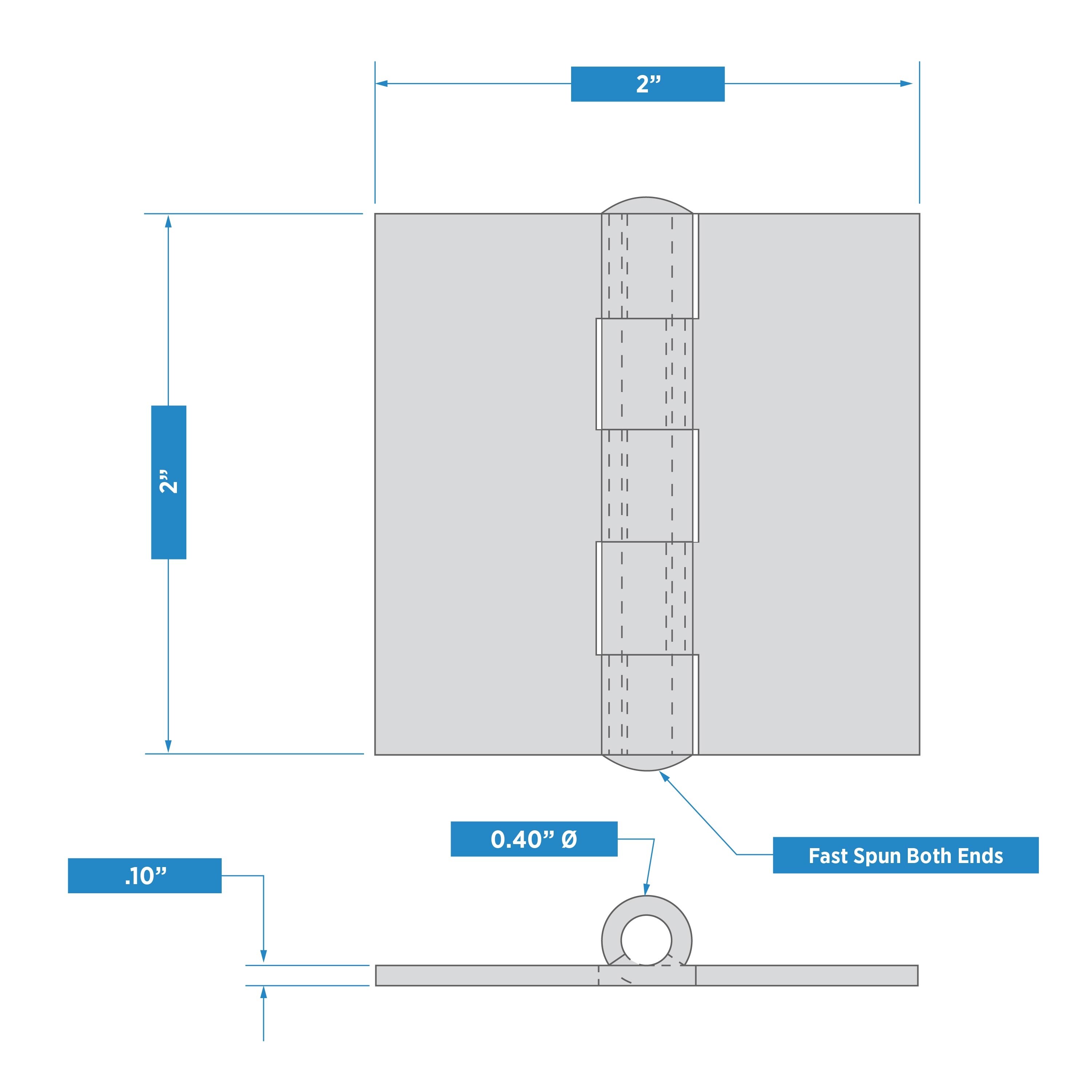 National Hardware N273-888 Entry-Door-Hinges - View #6