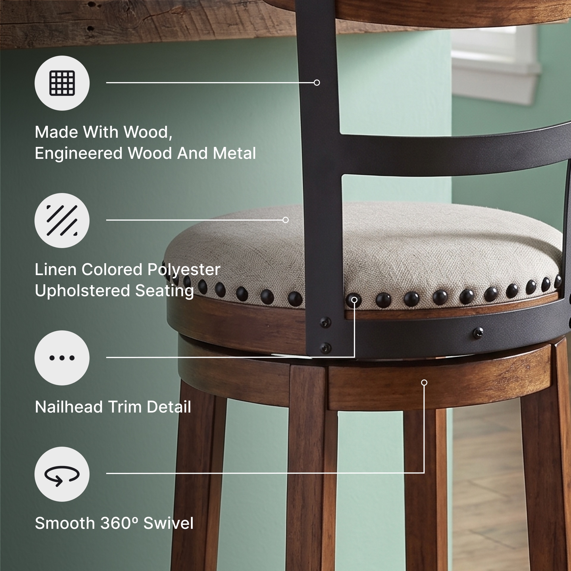 Signature Design by Ashley D546-430 stools - View #4