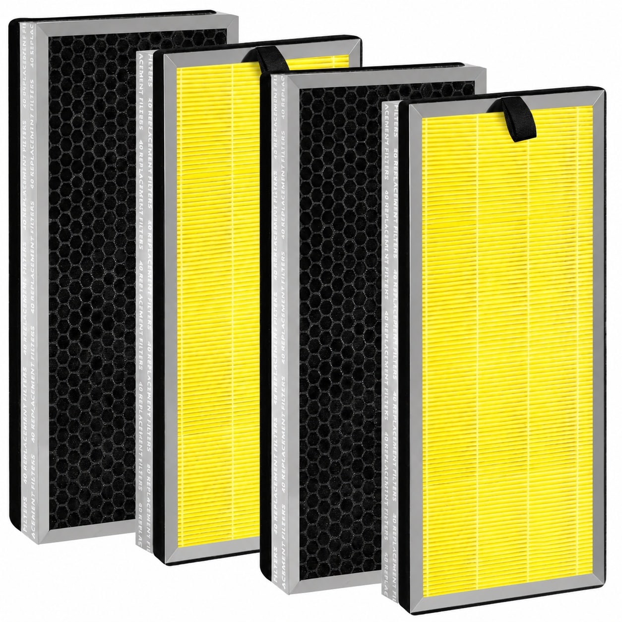 Aoibox  40 Pet Care Replacement Filter for MA Air Purifier 40 Series 3 in 1 High Efficiency Stage for Pet Hair Dander
