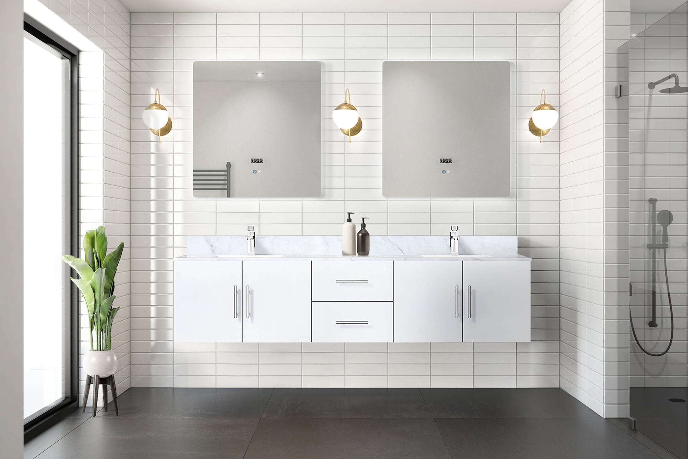 Lexora LG192280DMDS000 Bath-Vanity-Combo - View #7