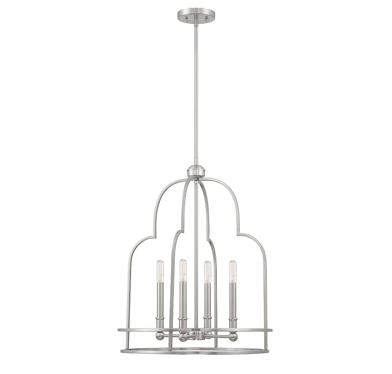 Savoy House Essentials 3-6612-4-SN Pendant-Lights - View #2