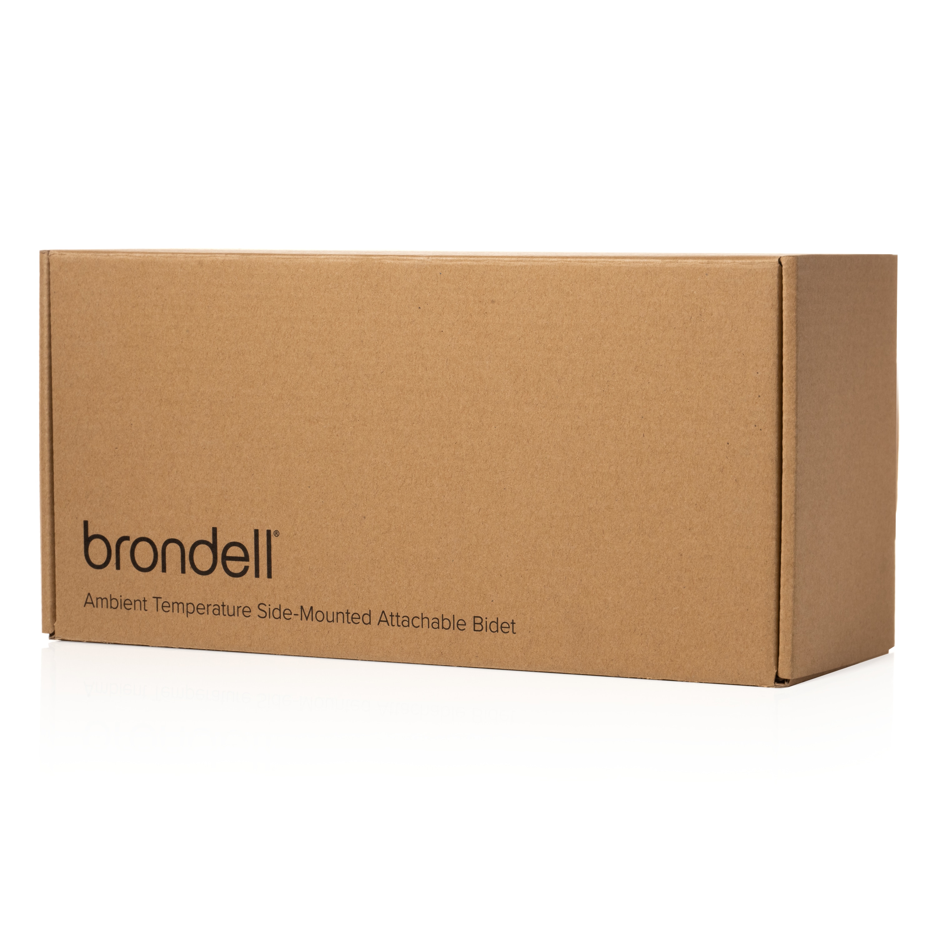 Side-Mounted Attachable Bidet with Adjustable Spray Wand, Ambient Temperature outlet Brondell