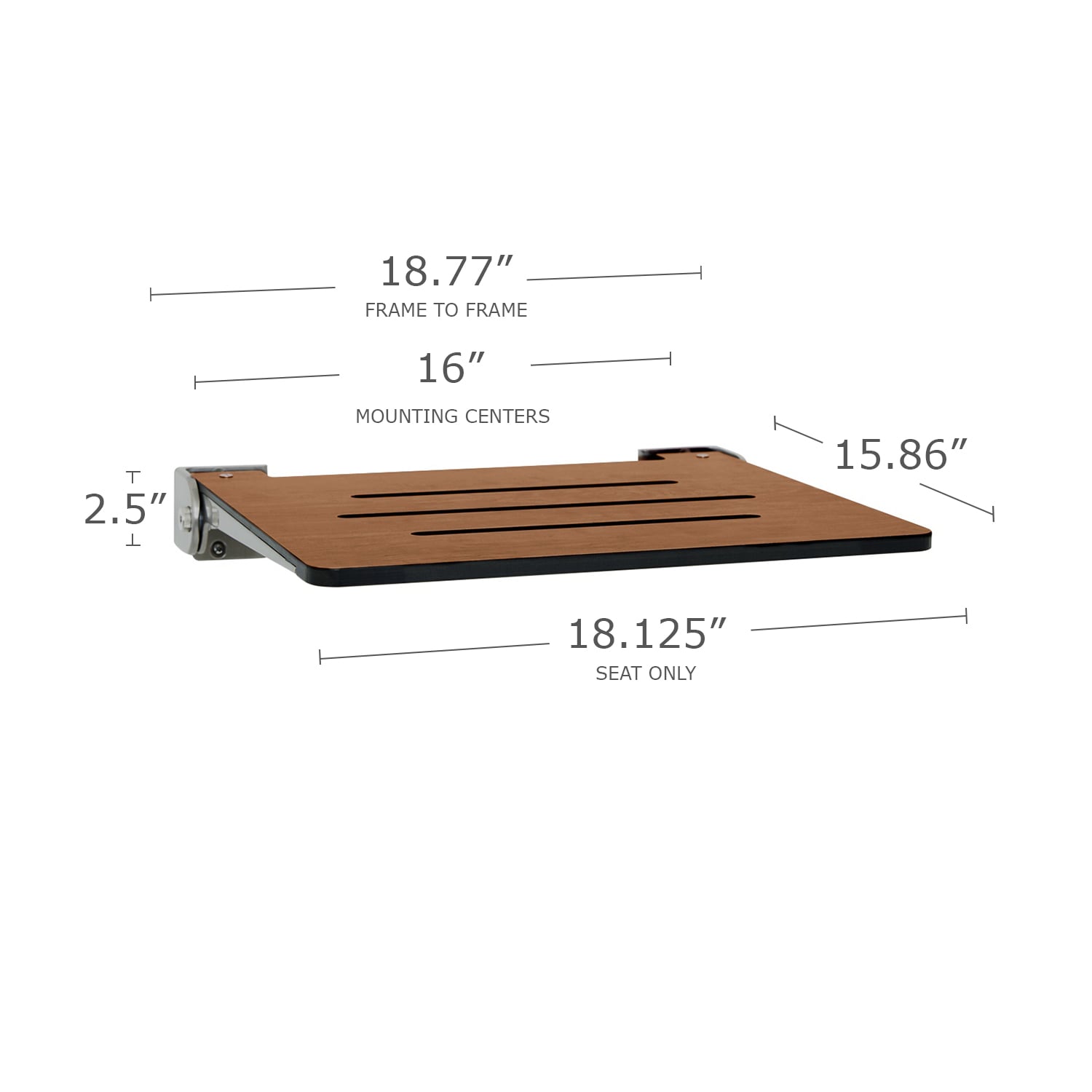 Seachrome SHAFSL-PRTS-SL Bath-Safety-Seats-Benches - View #2