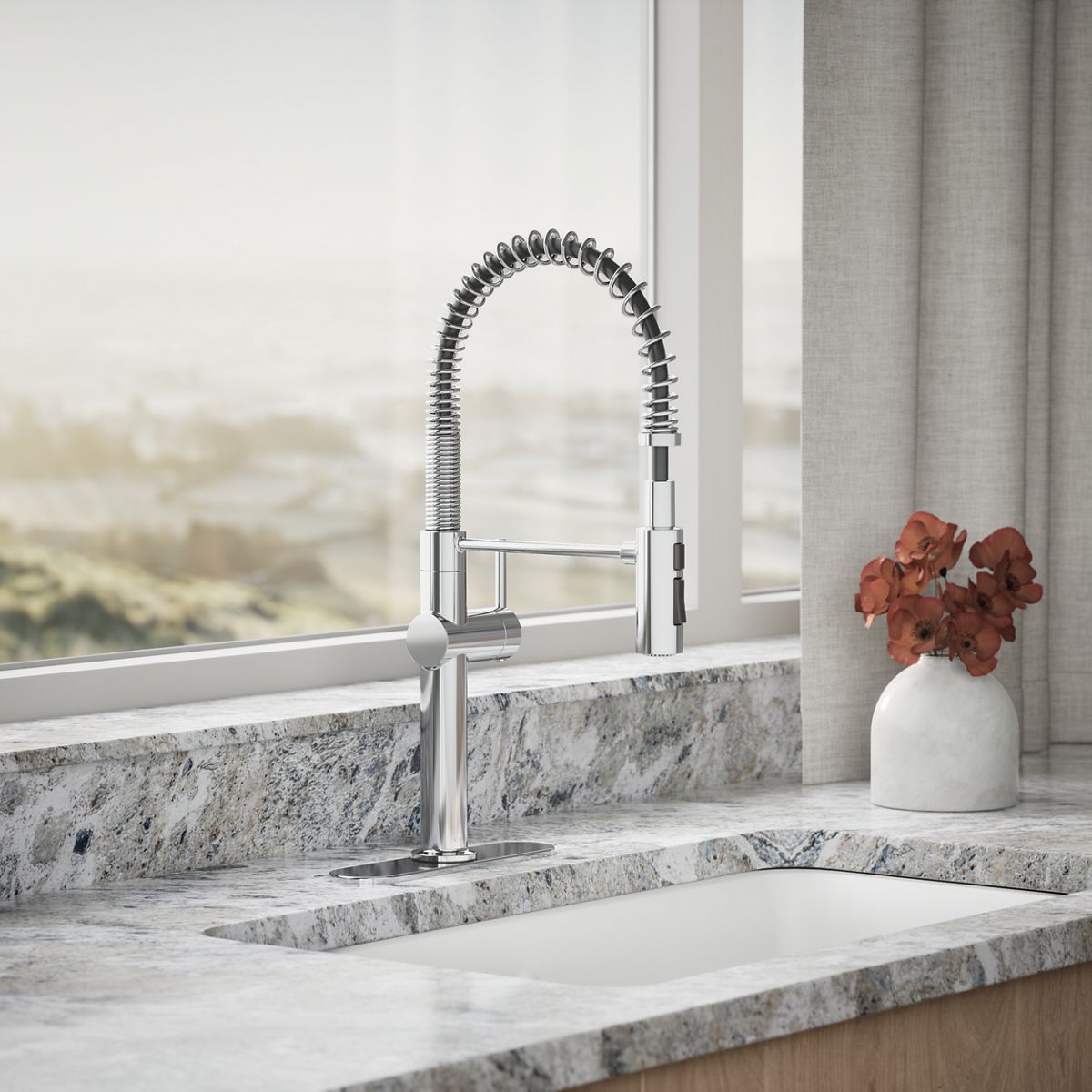 KOHLER K-22973-CP Kitchen-Faucets - View #2
