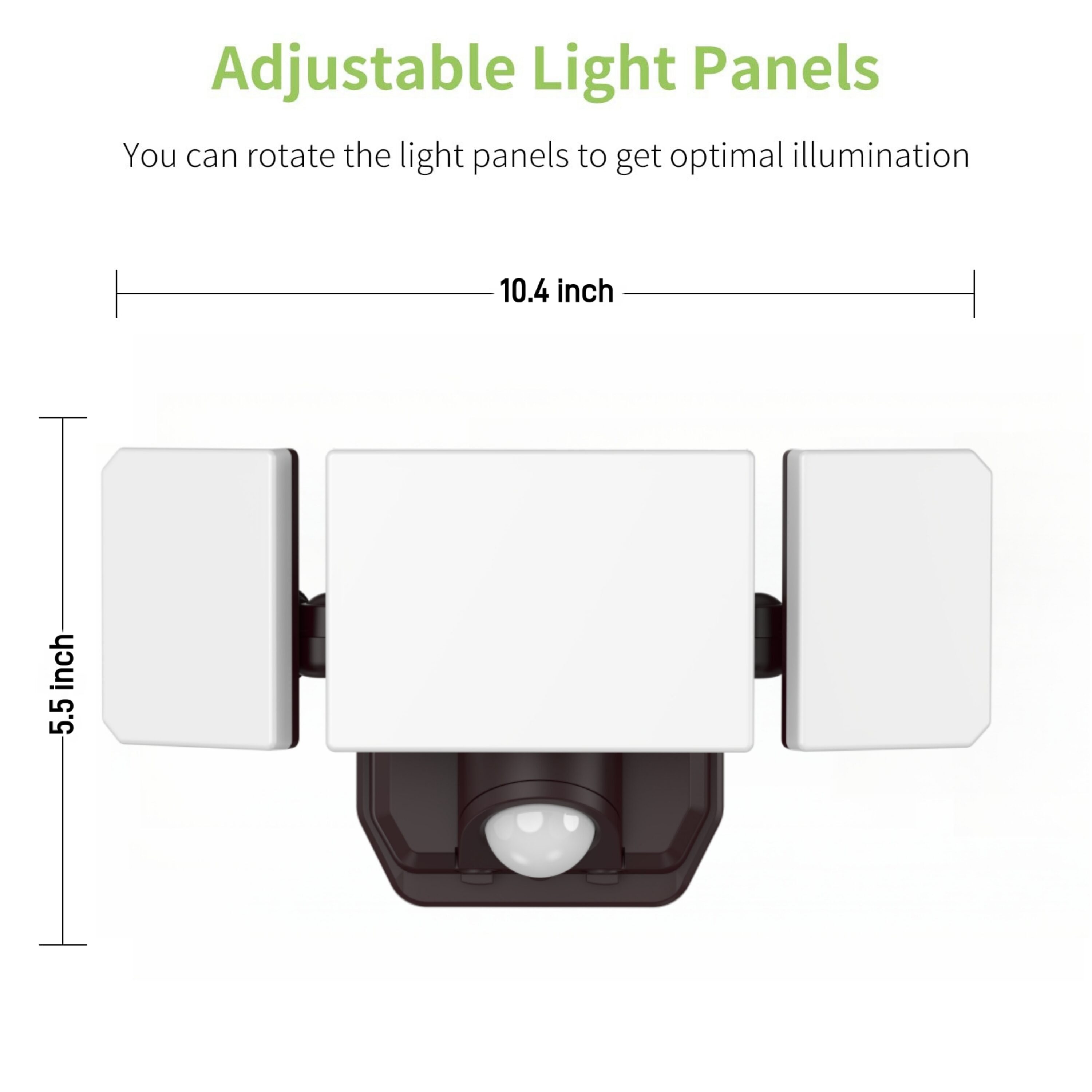 Pinegreen Lighting CL-BSLM1500-BZ Motion-Activated-Floodlights - View #4