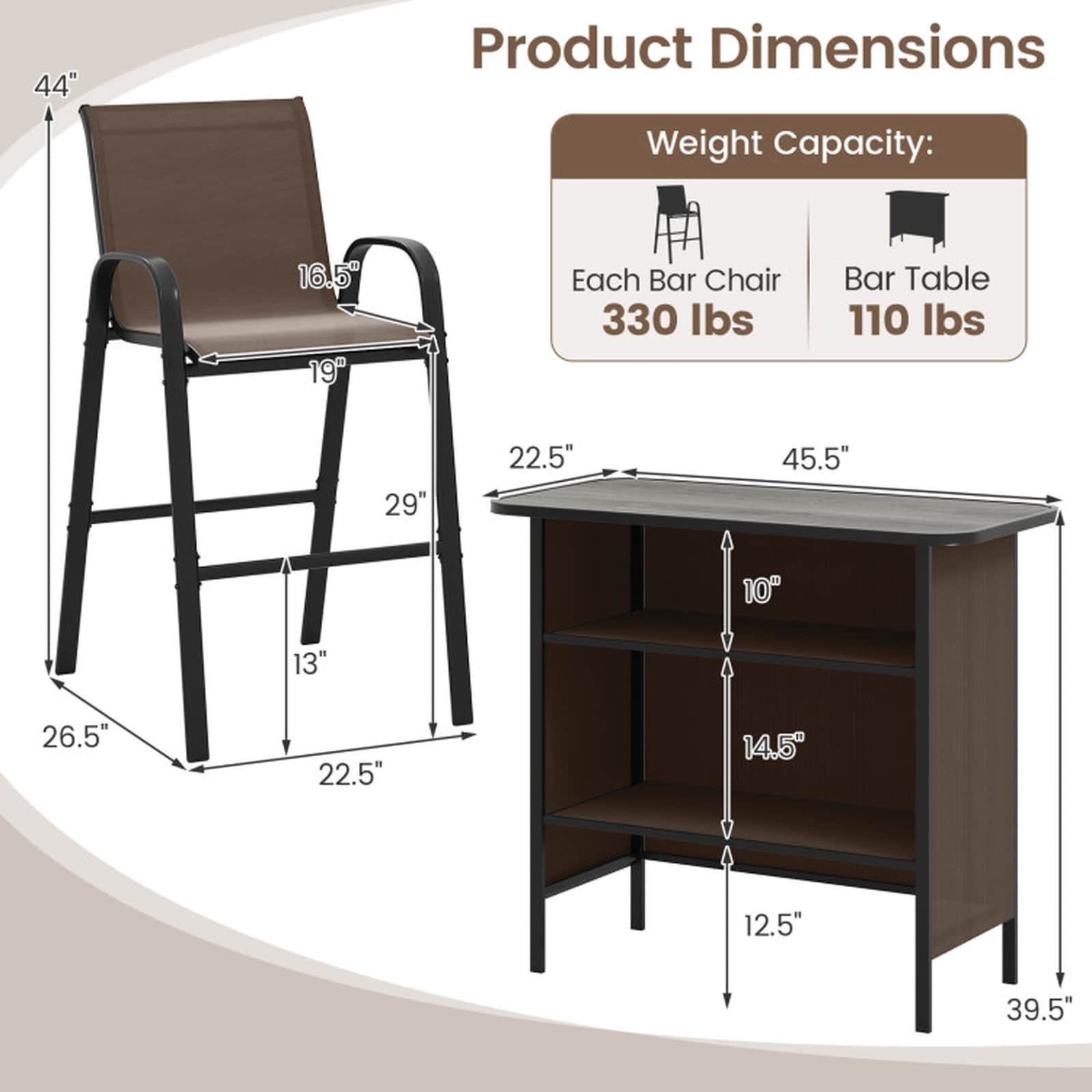 SUGIFT LW102SUGHY1782 Patio-Dining-Sets - View #3