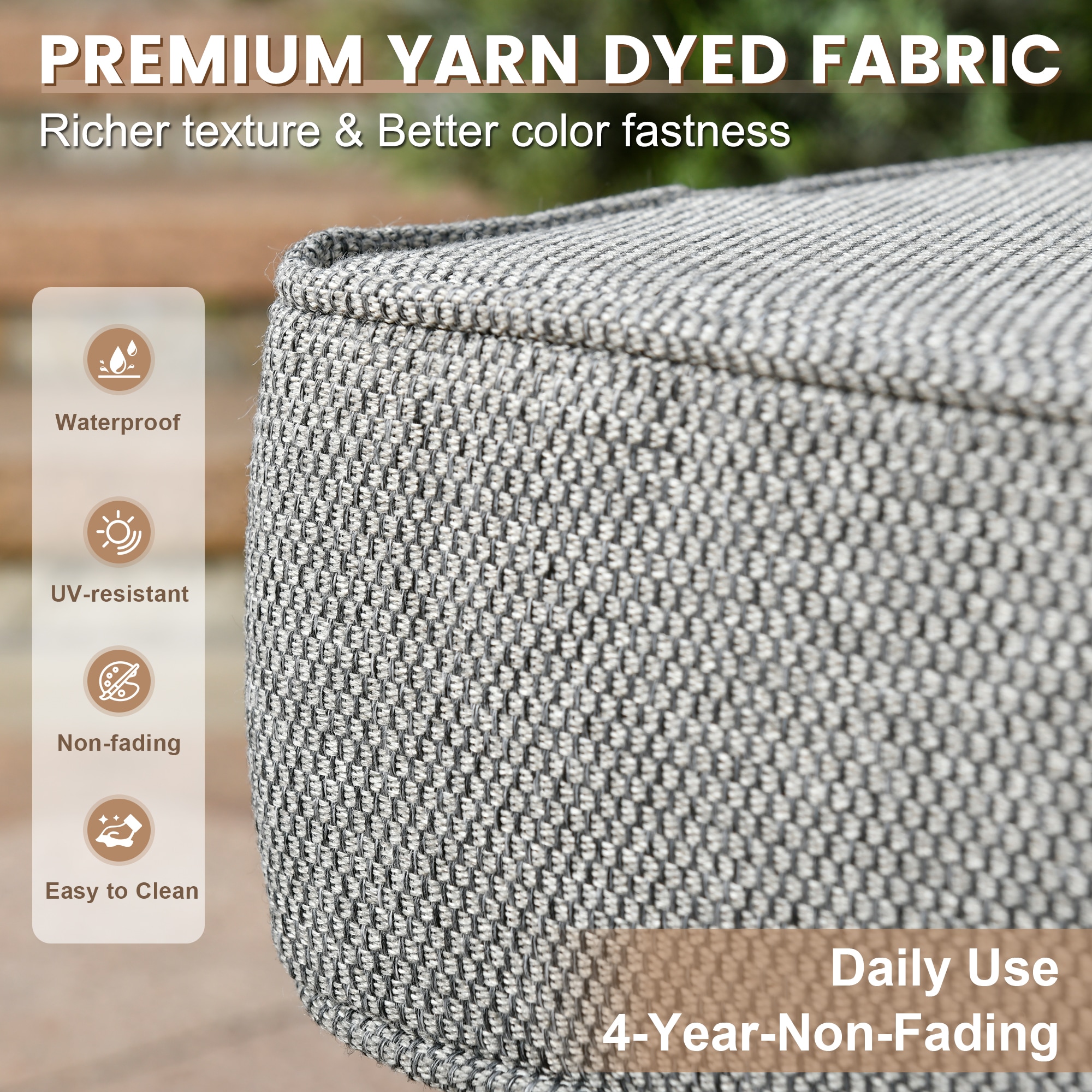 Pouuin CFPSKT205 Patio-Sofas-Daybeds - View #4