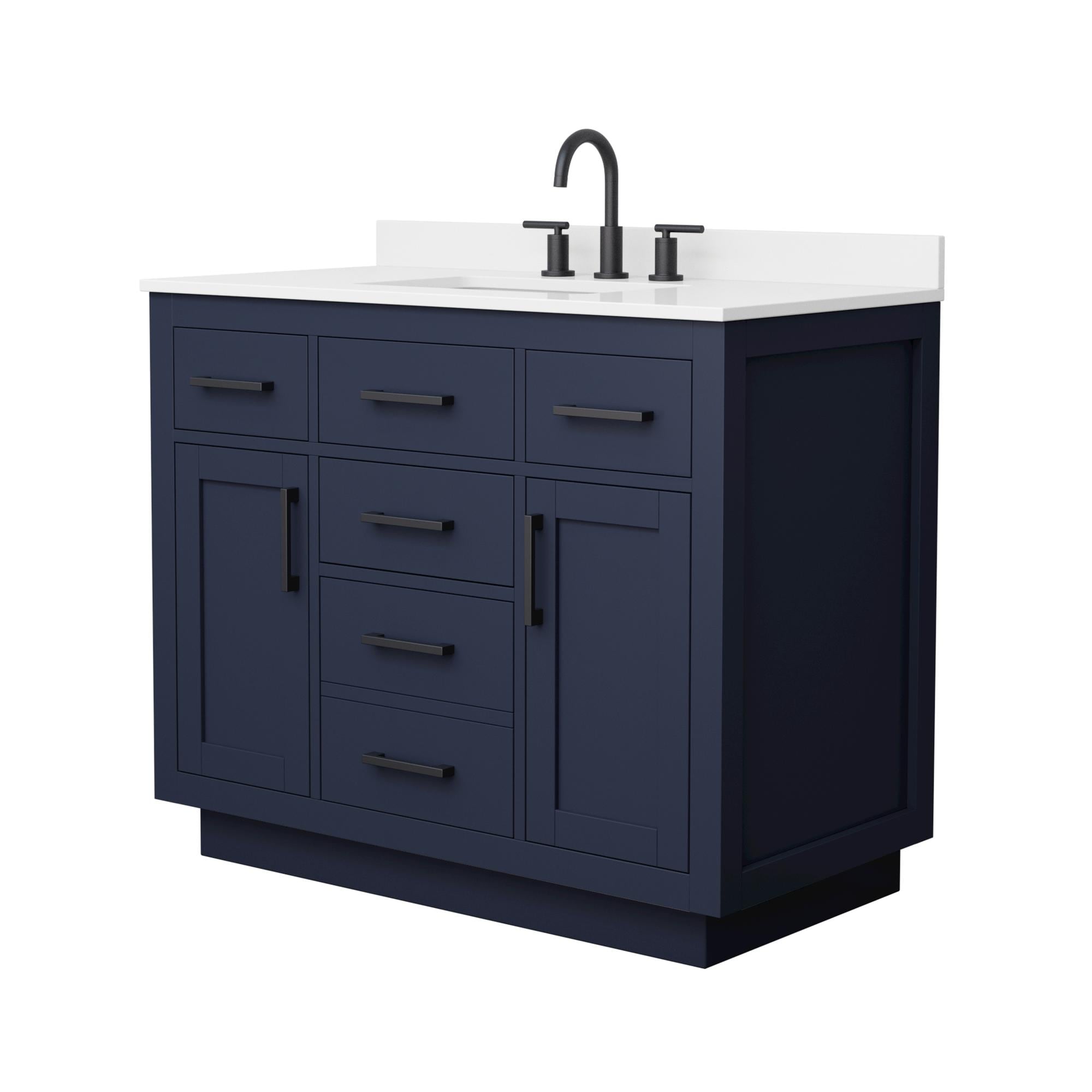 Wyndham Collection WCG262642SBBWQUS3MXX Bath-Vanity-Combo - View #2