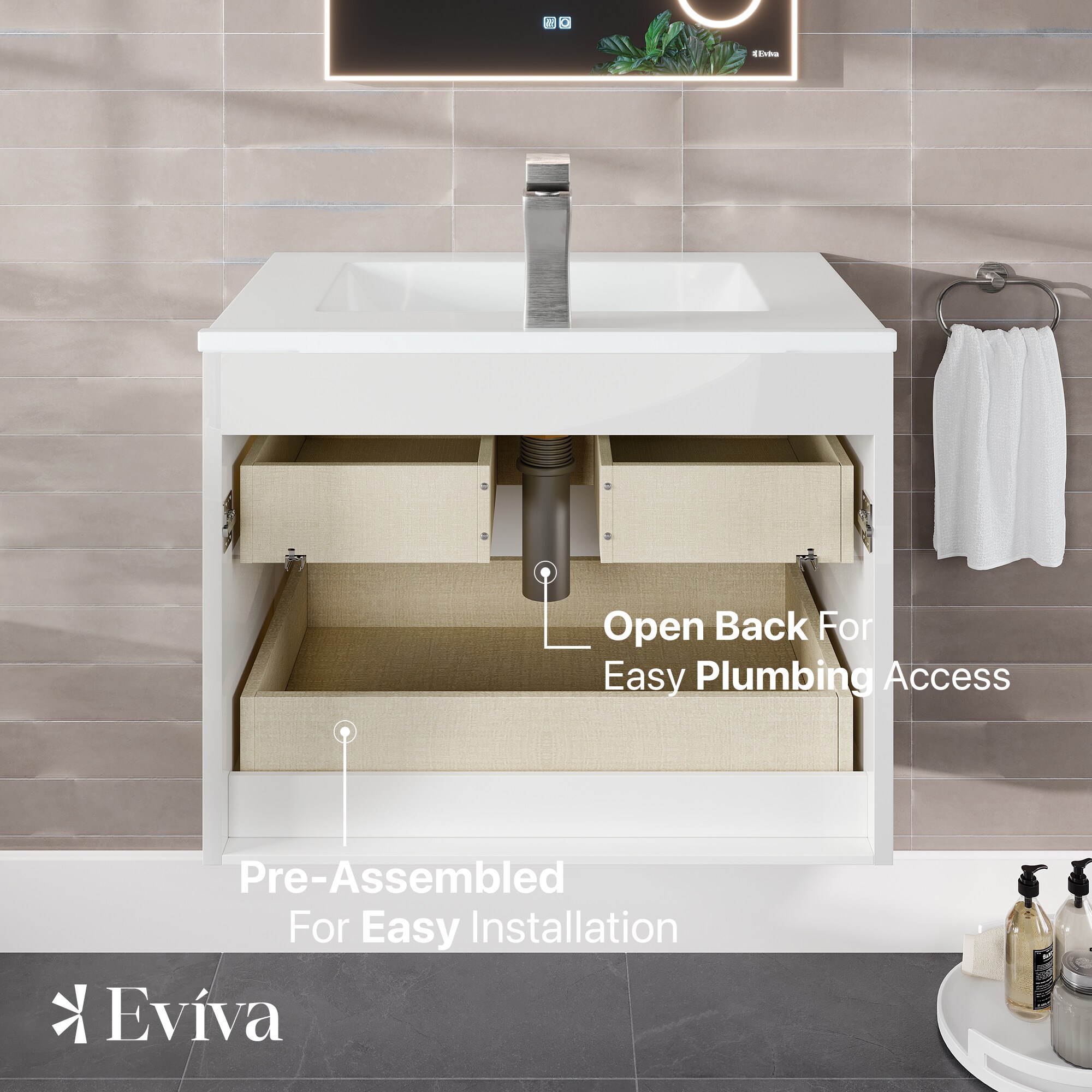 Eviva EVVN523-28WH Bath-Vanity-Combo - View #8