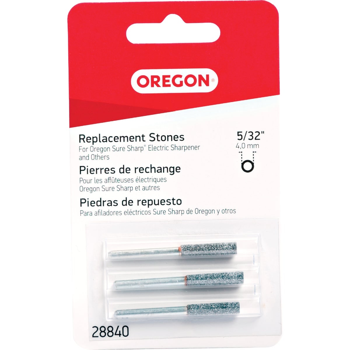 Oregon  28840 5/32 Replacement Stones for Sure Sharp Electric Sharpener