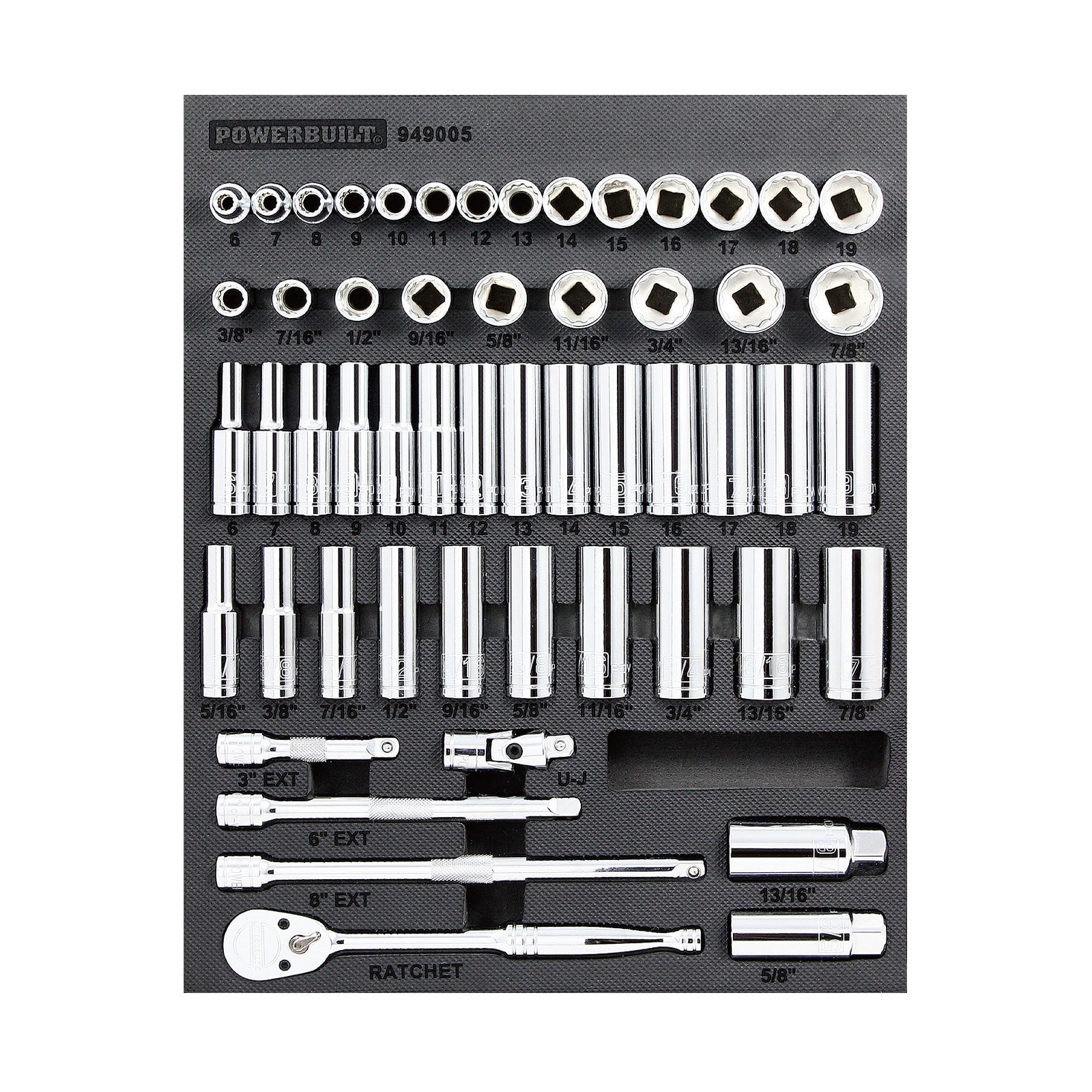 Powerbuilt 949005 Socket-Sets - View #2