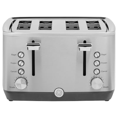 GE 4-Slice Stainless Steel 1500-Watt Toaster Lowes.com