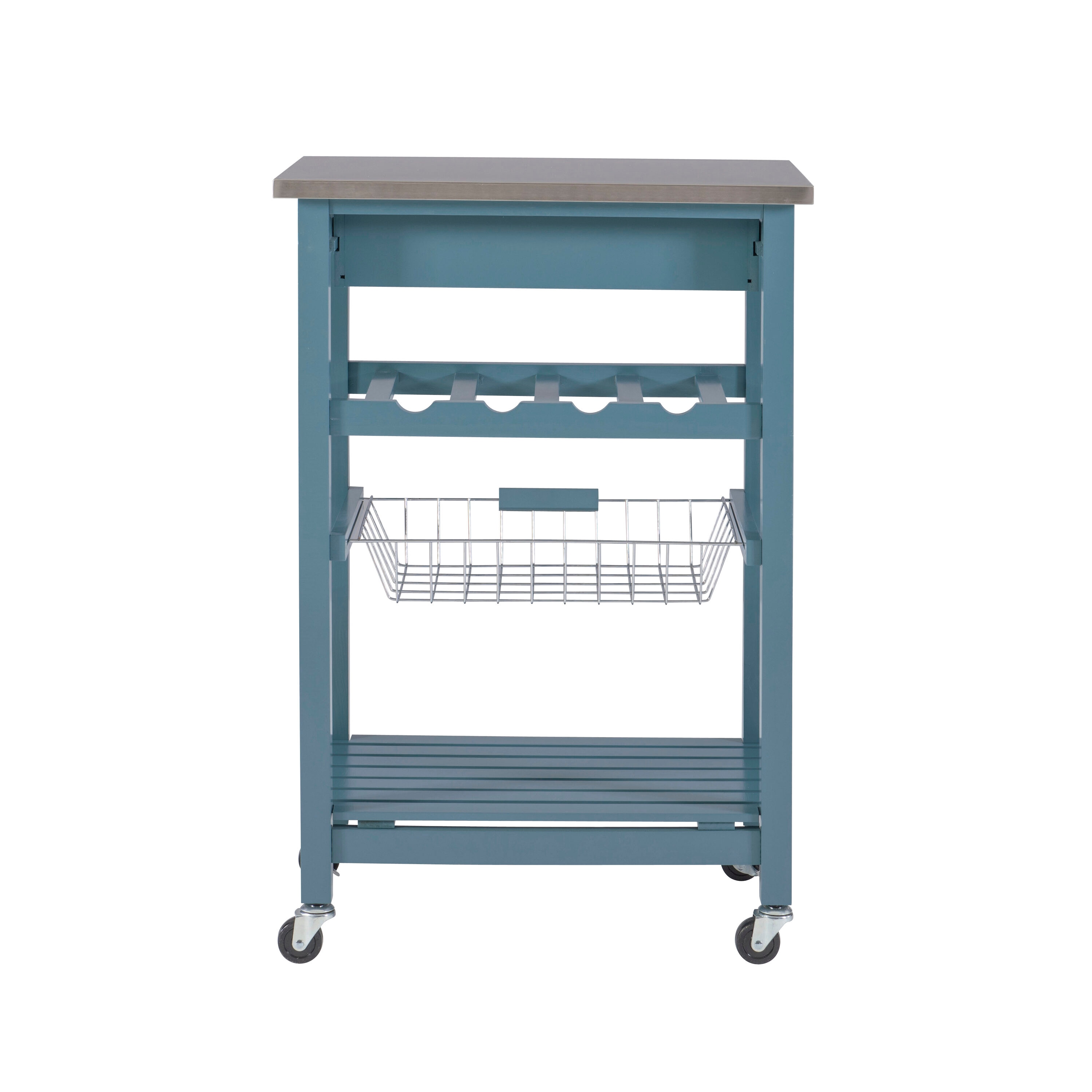 Linon KI092BLU01U Kitchen-Furniture - View #3