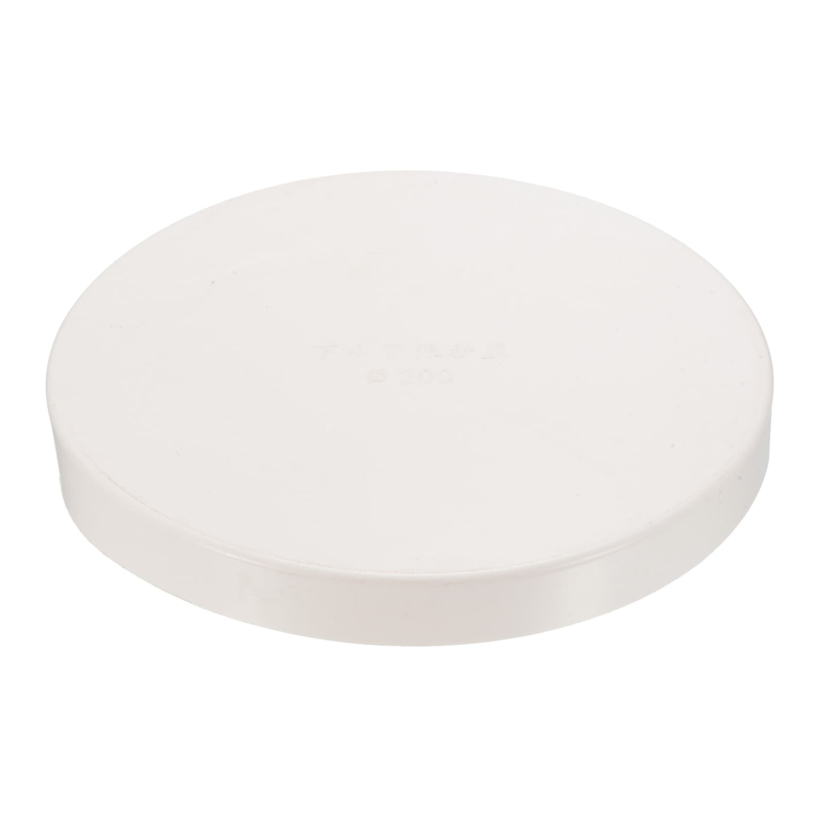 PATIKIL 200mm ID PVC Pipe End Cap Fitting Furniture Grade Plug Coupling ...
