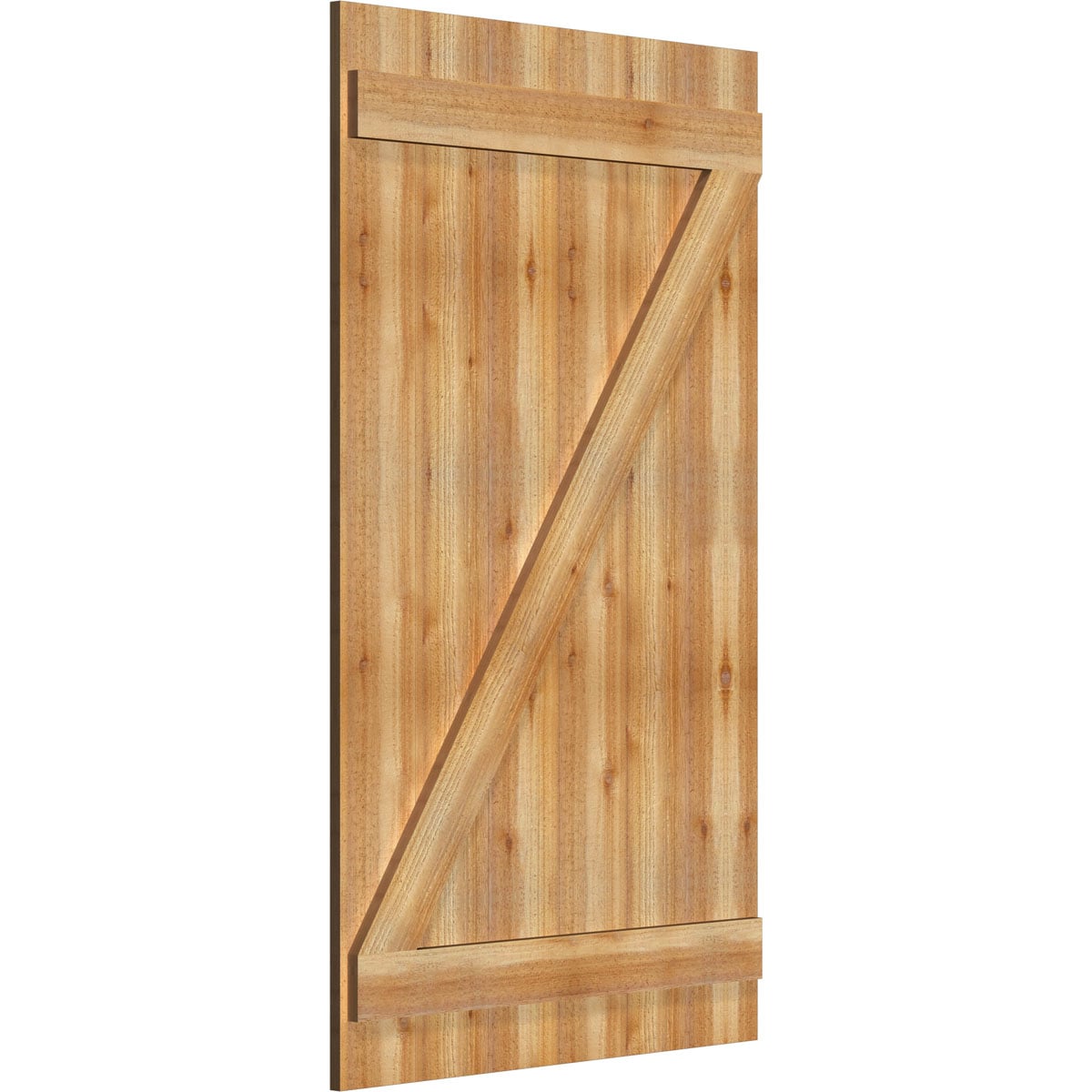 Ekena Millwork RBJ06Z32X055RWR Exterior-Shutters - View #2