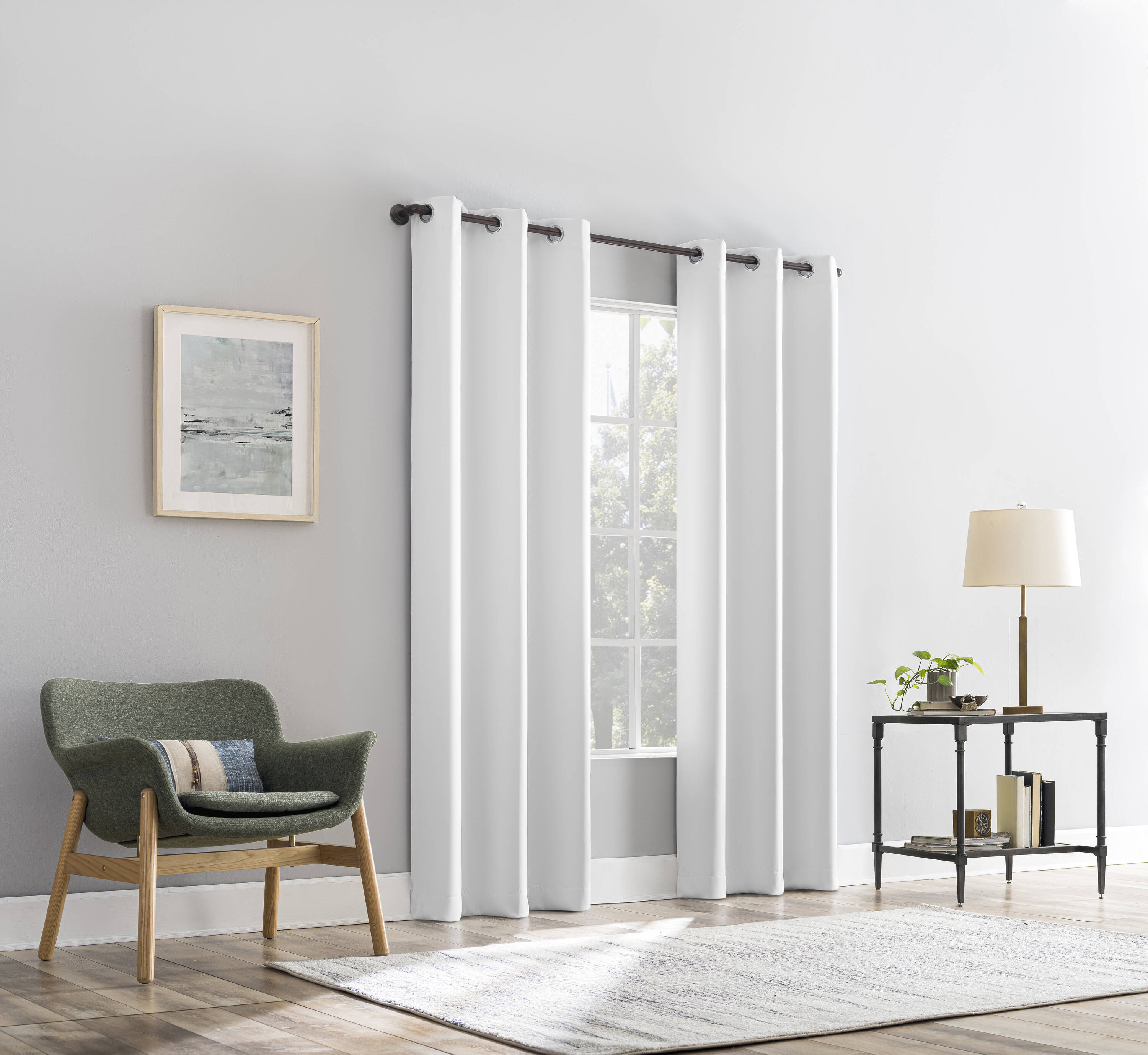 Sun Zero DOUGLAS 74X84 WHITE curtains - View #7