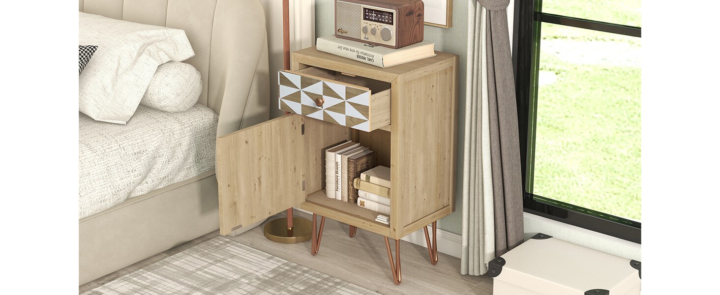 ModernLuxe L-WF297936AAM nightstands - View #8