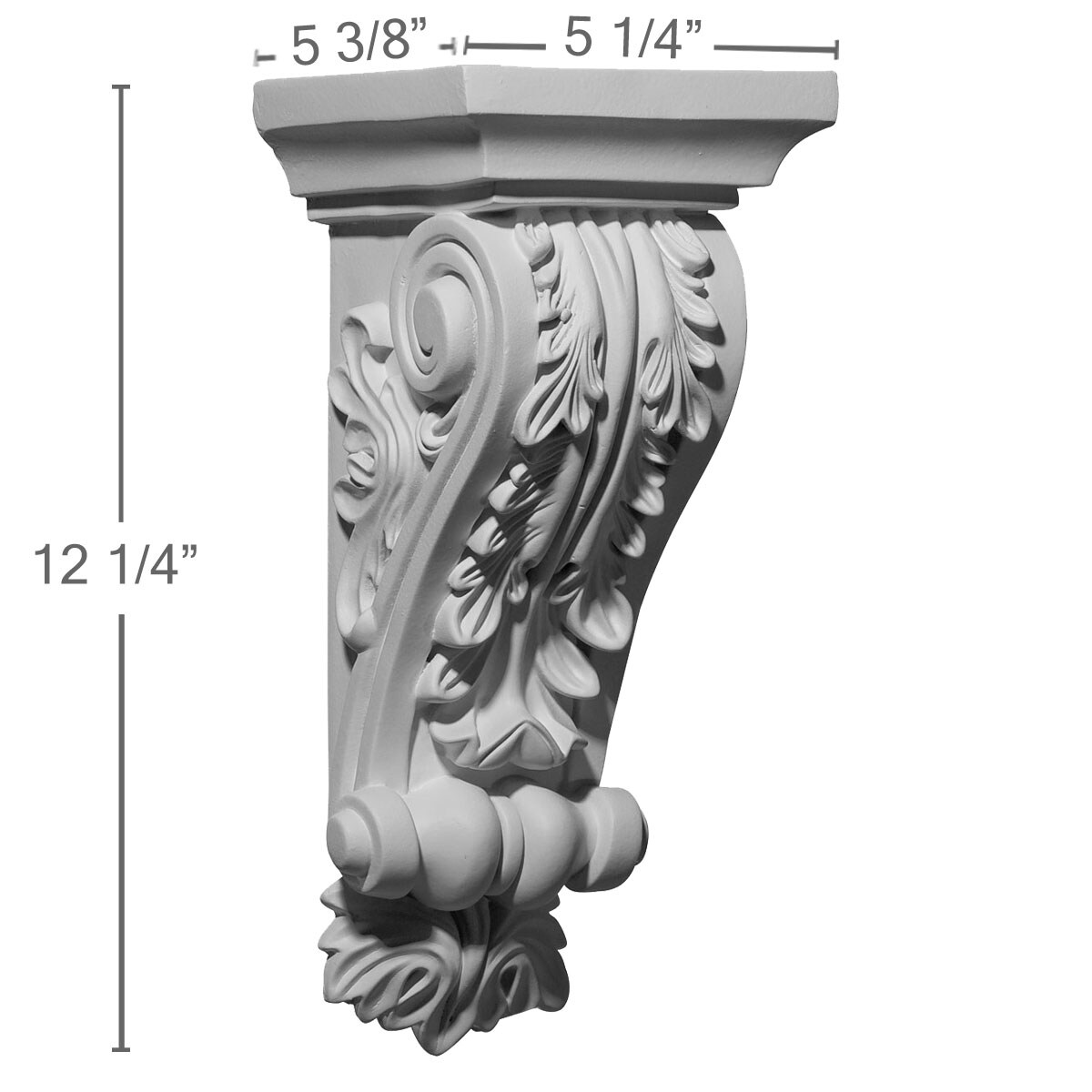 Ekena Millwork COR05X05X12DA corbels - View #2