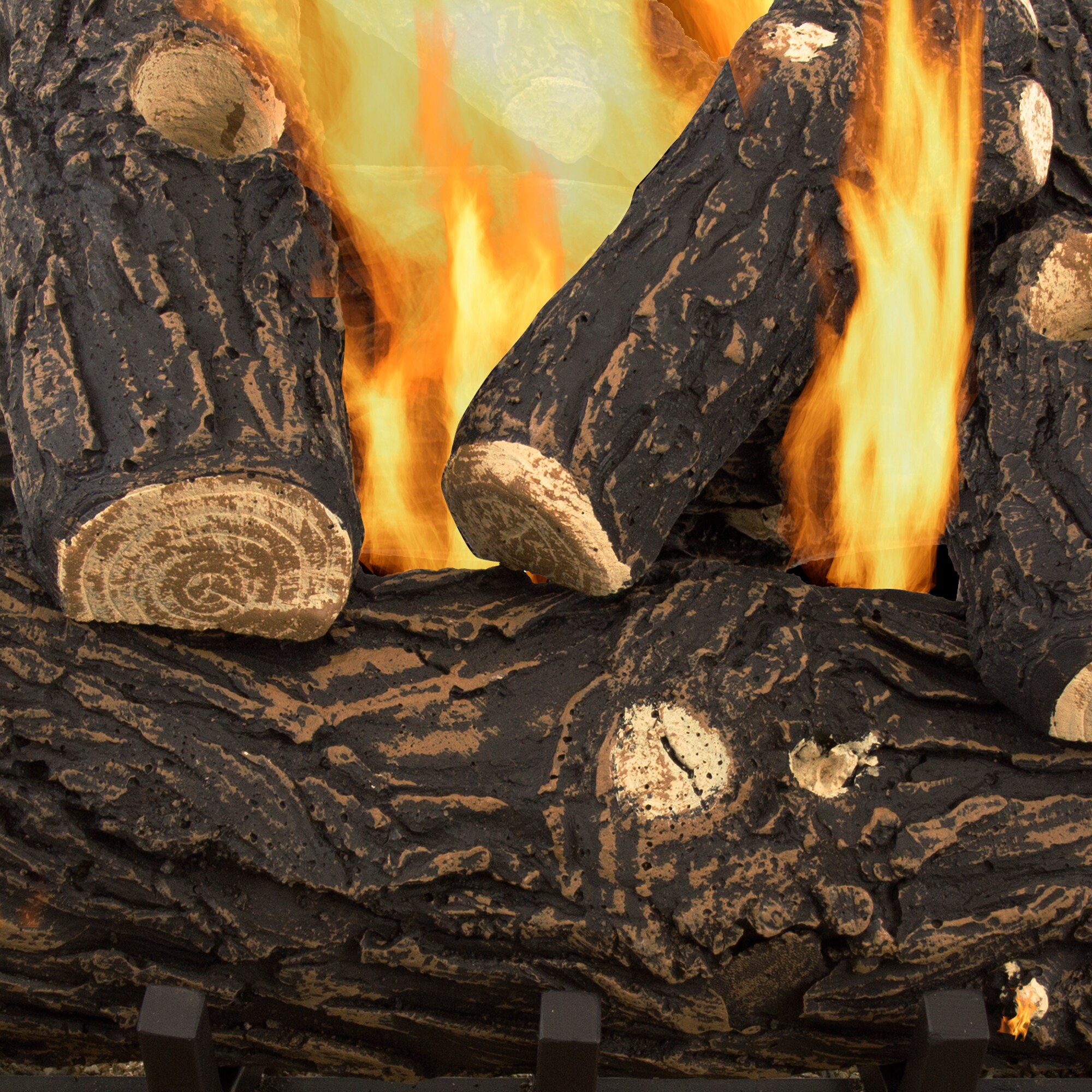 Black Fireplace Hood Accessory - 6252 - Vented Gas Log Sets & Accessorie -  Gas Logs Gas Appliances