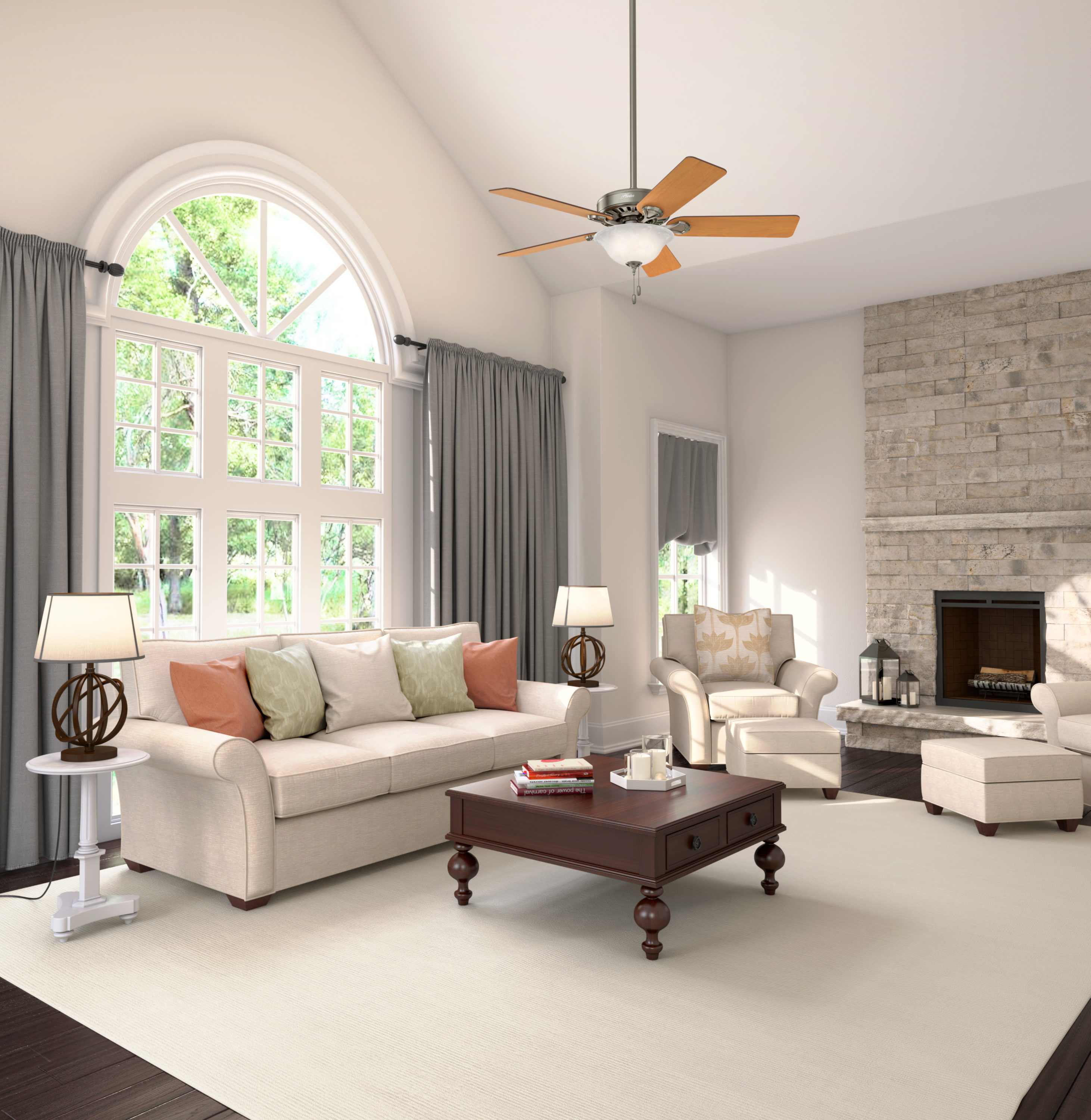 Hunter 53006 Ceiling-Fans - View #2