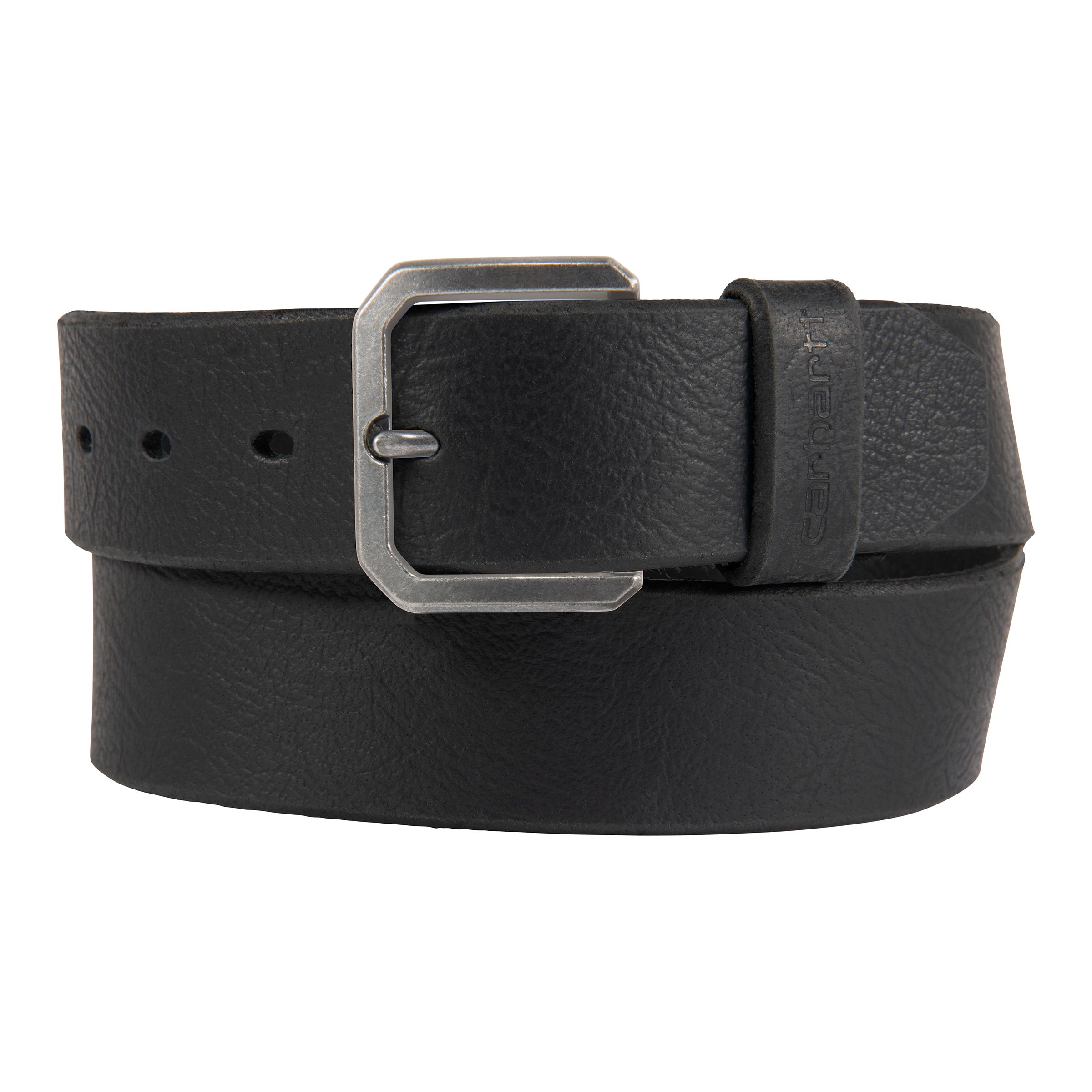 Carhartt A000621200111  Adult unisex Black Leather/Nylon Belt - Large
