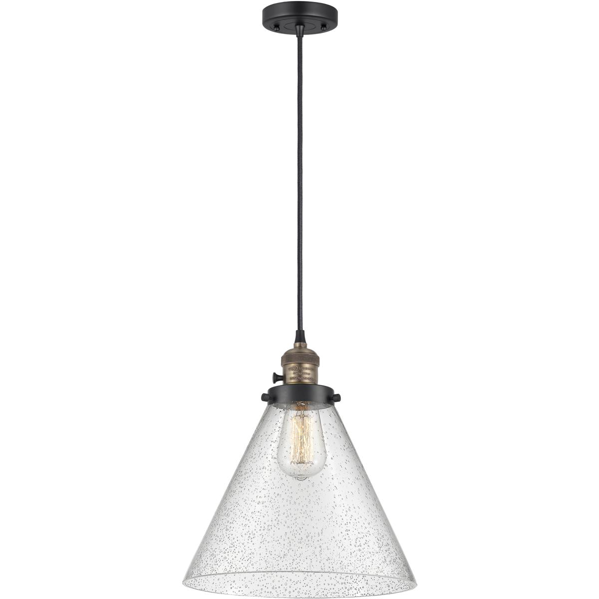 Innovations Lighting 2343509 201CSW-BAB-G44-L-LED Franklin Restoration Cone Mini Pendant