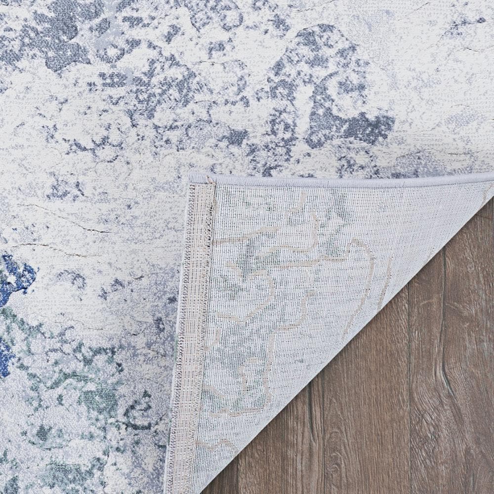 Easton Greige Luxe Runner Rug, 2'7" x 7'10", Ultra-Soft Synthetic