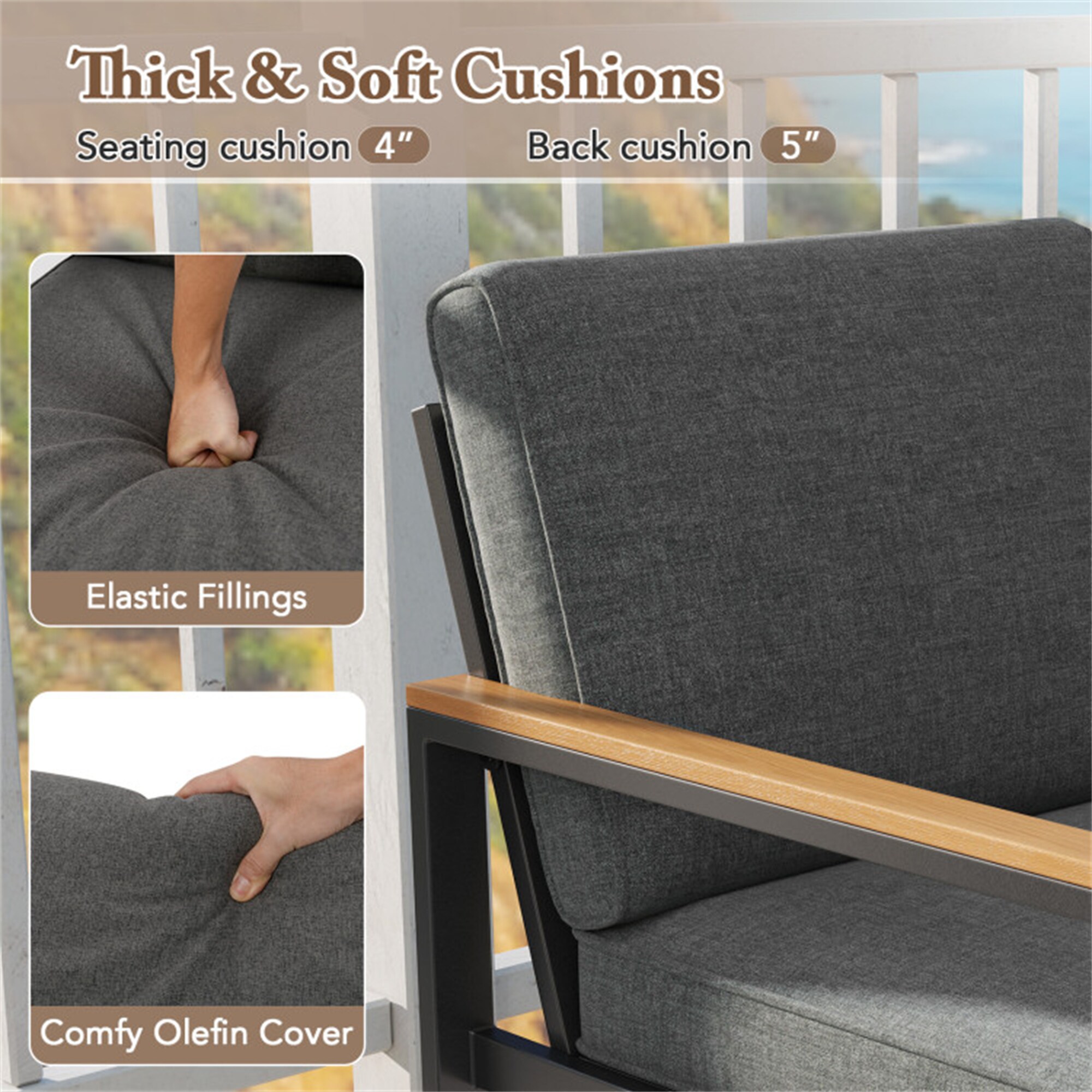 BABOOM BOM-997GR-1-CO Patio-Chairs - View #7