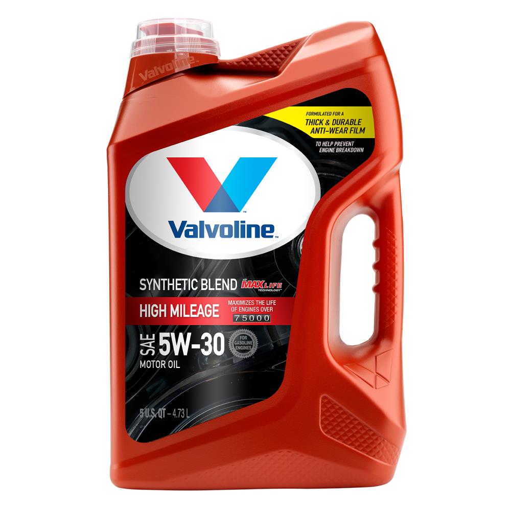 Valvoline Full Synthetic SAE 5W-30 Motor Oil- Easy Pour 5 Quart in