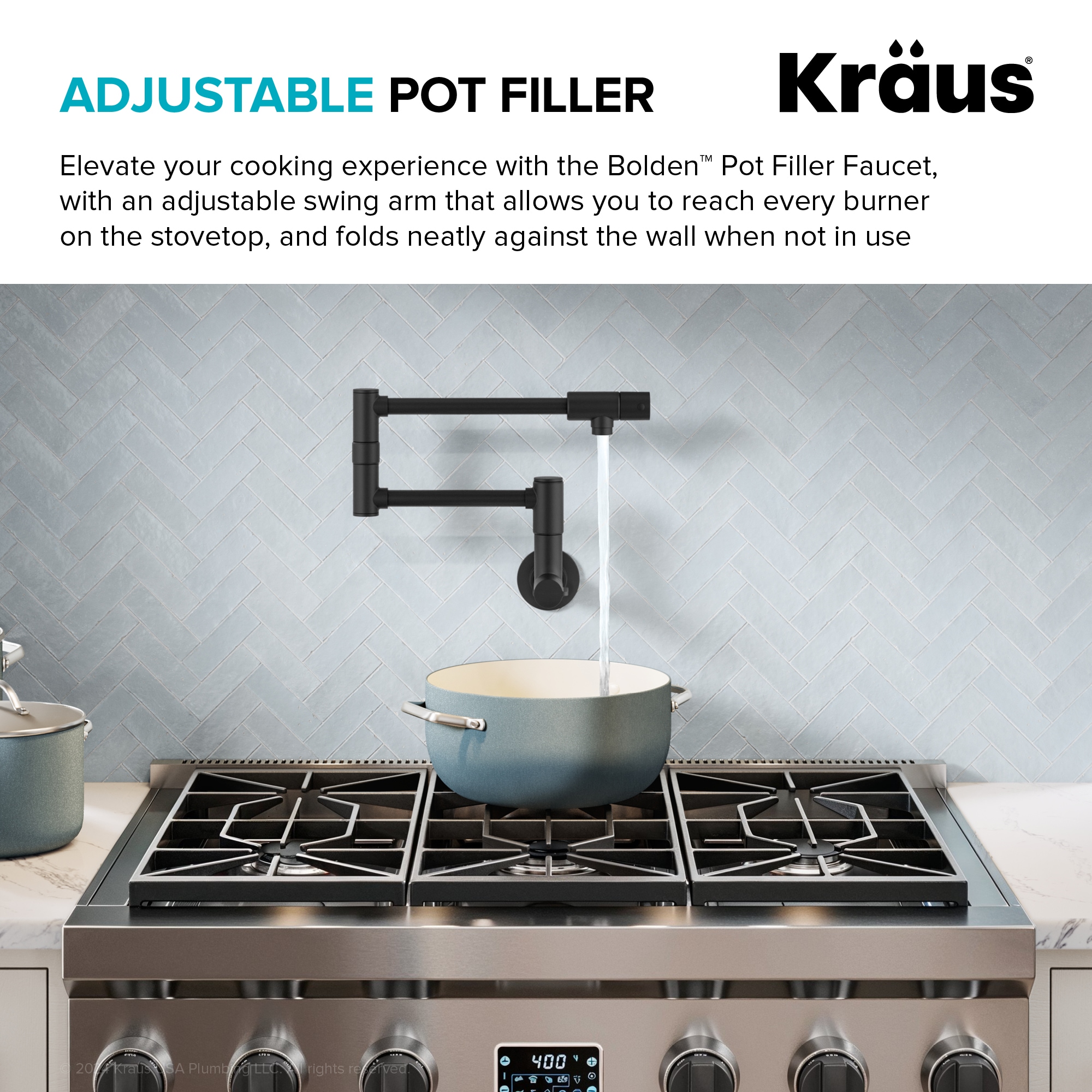 Kraus KPF-5003MB Kitchen-Faucets - View #3