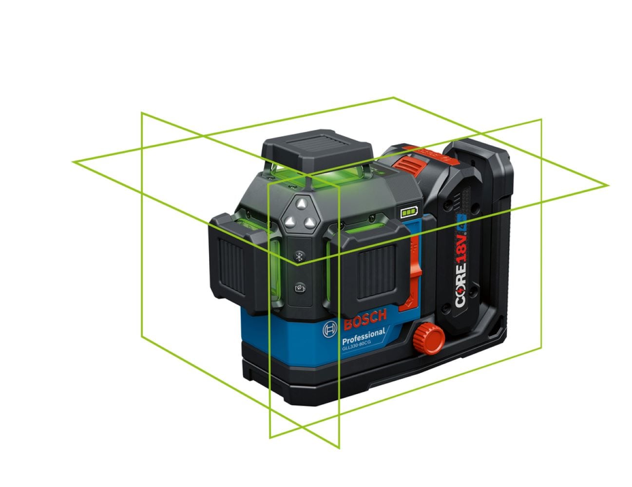 Bosch GLL330-80CGL 400 Green 360-Degree 3-plane Laser Level