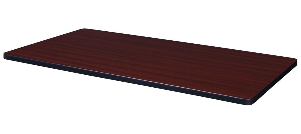 Regency TTRC4224MHMW Mahogany/Mocha Walnut Rectangle Craft Table Top (1-in x 42-in x 24-in)