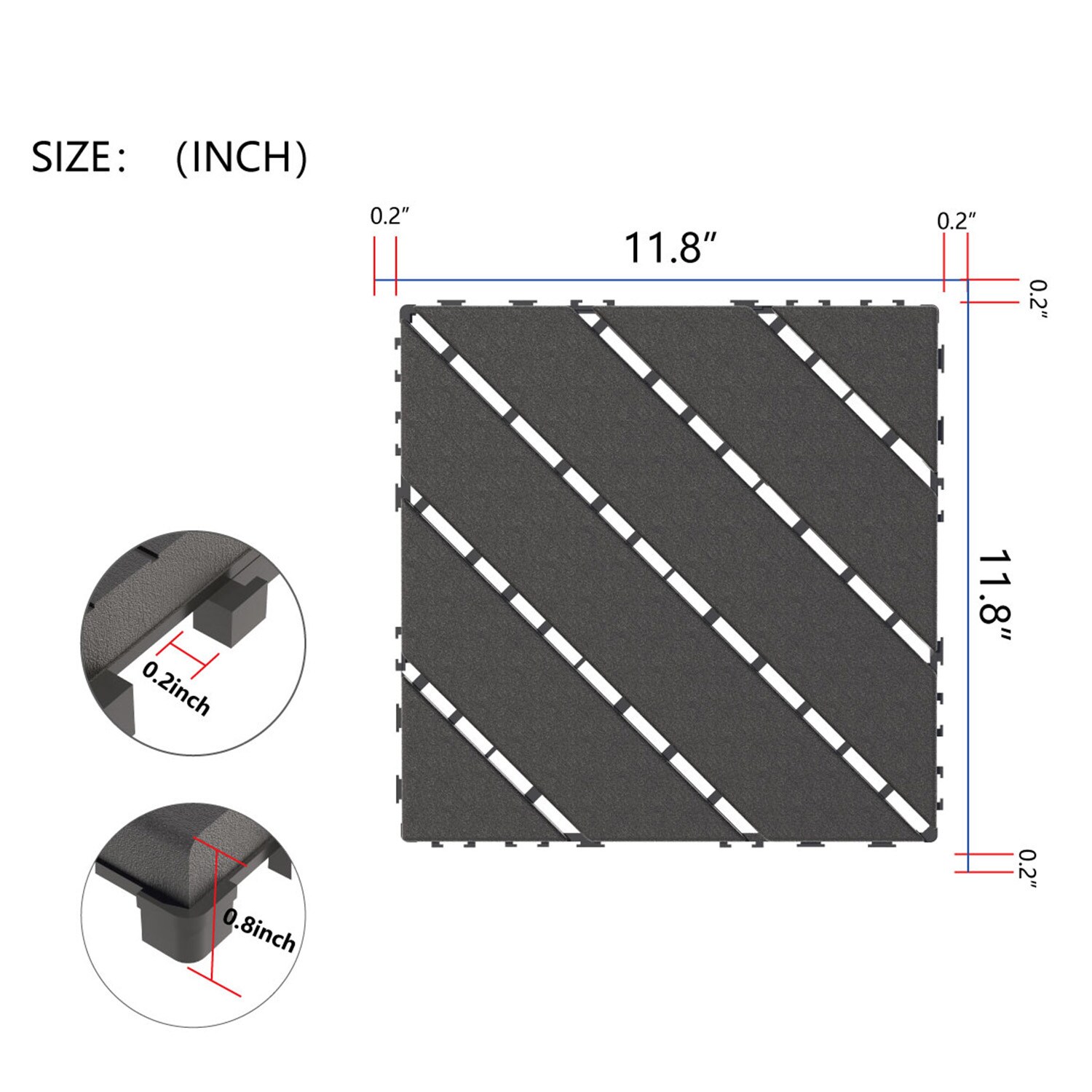 Bybafun YC0100004 Deck-Tiles - View #2