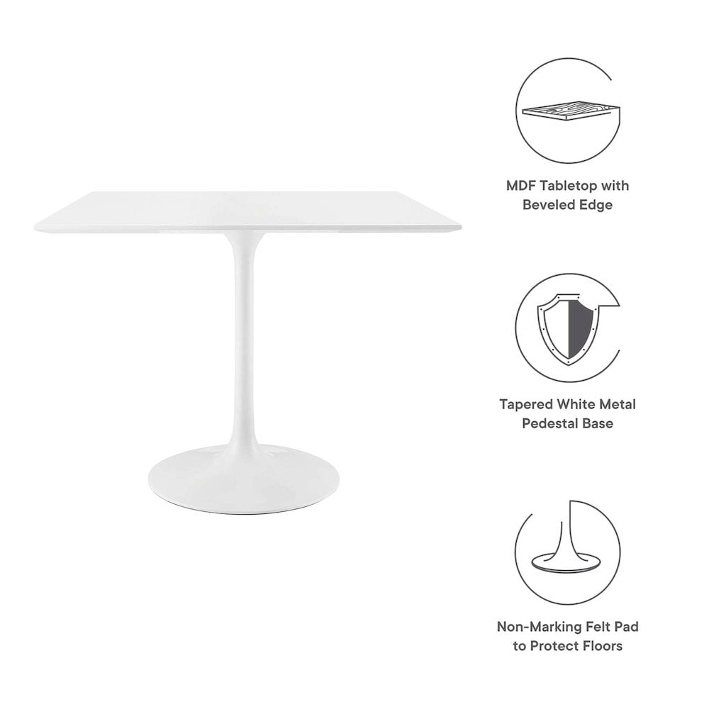Modway EEI-1124-WHI Dining-Tables - View #2