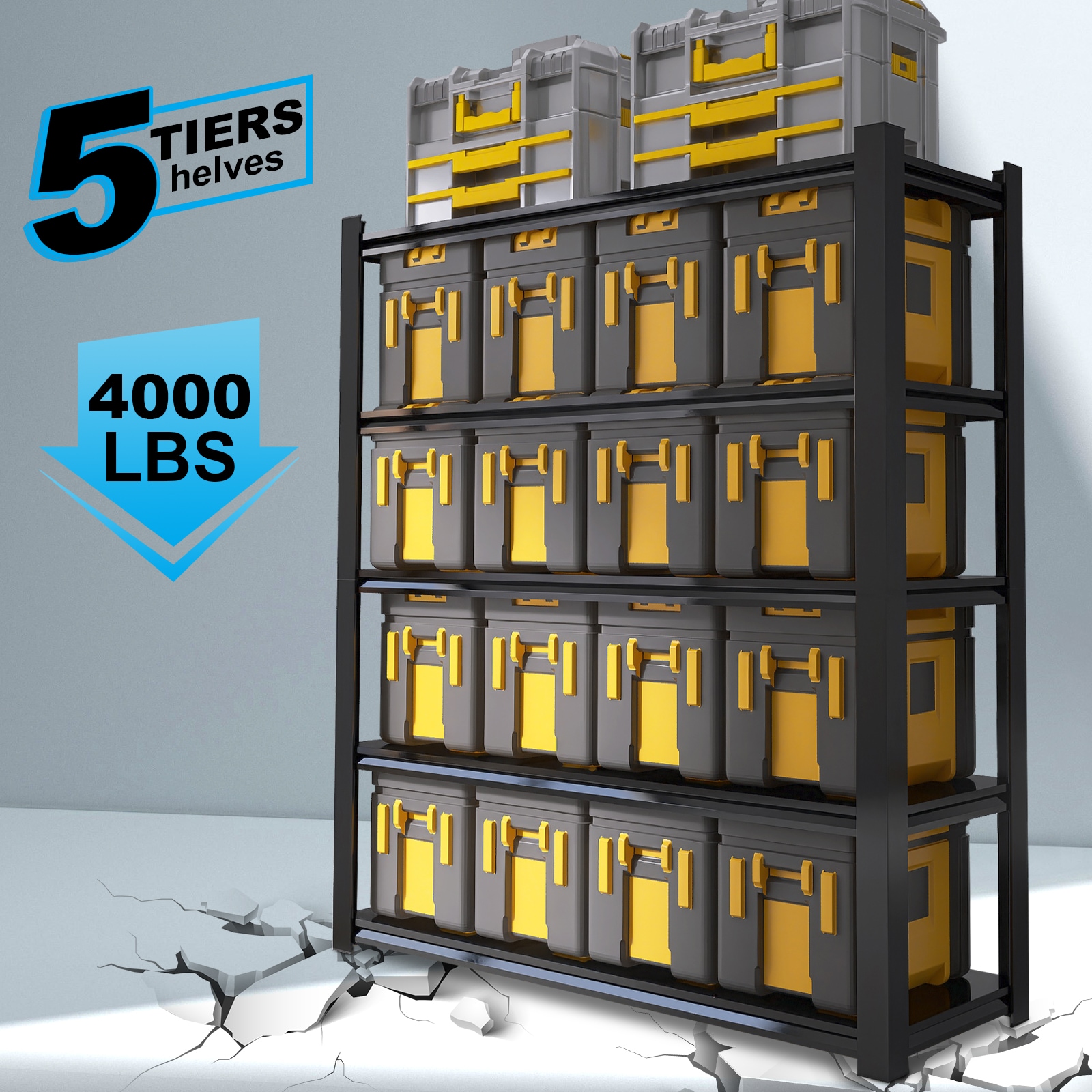 AAZJ JSF-W328P193845 Free-Standing-Shelving - View #6