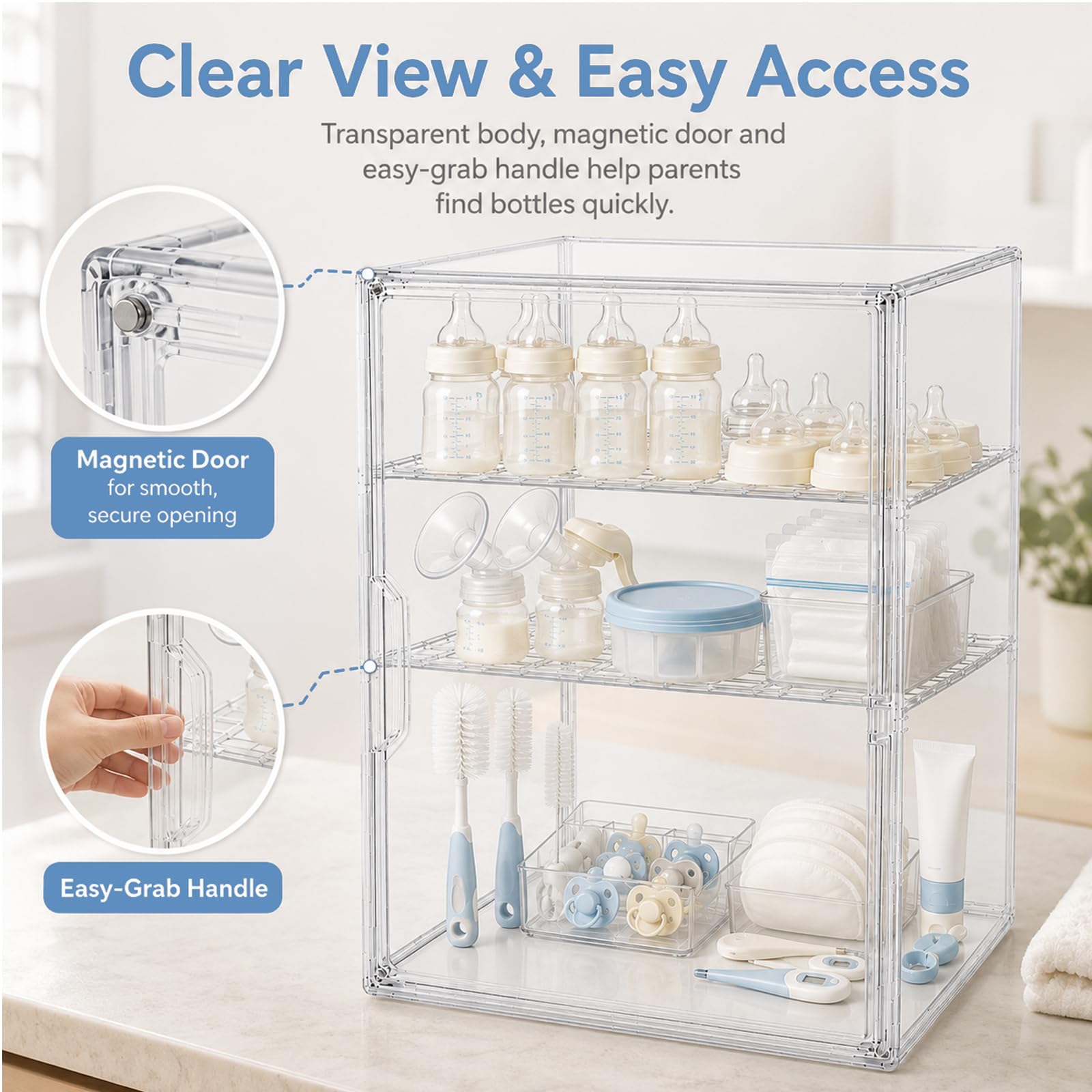UUDULY LUU0818U028 Pull-Out-Cabinet-Baskets - View #4