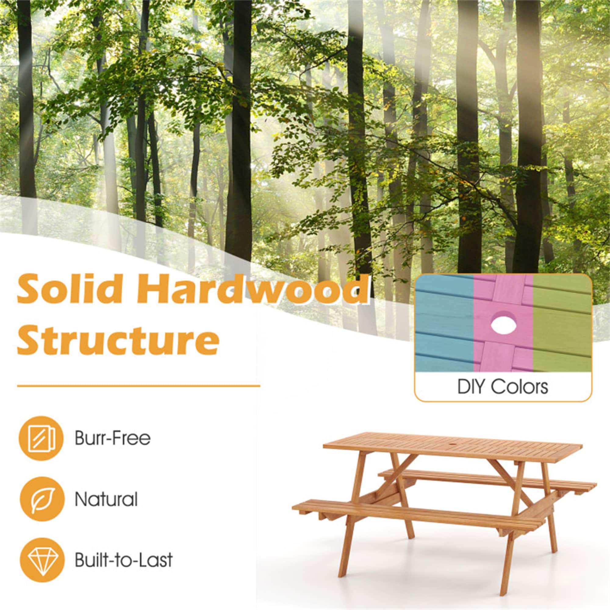 BABOOM BOM-0190SL-CO Picnic-Tables - View #6