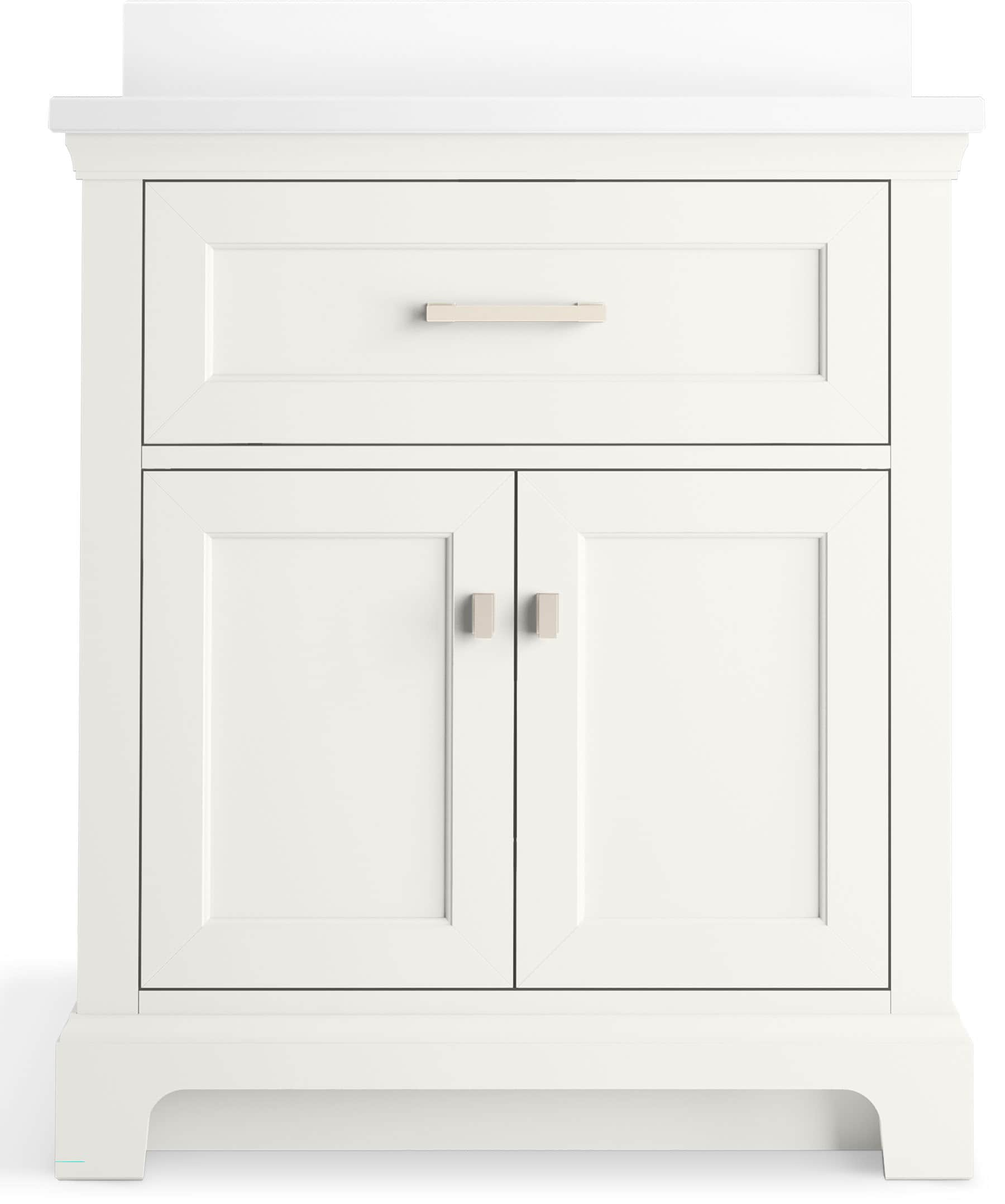 Kohler Charlemont 30-in White Undermount Single Sink Bathroom Vanity 