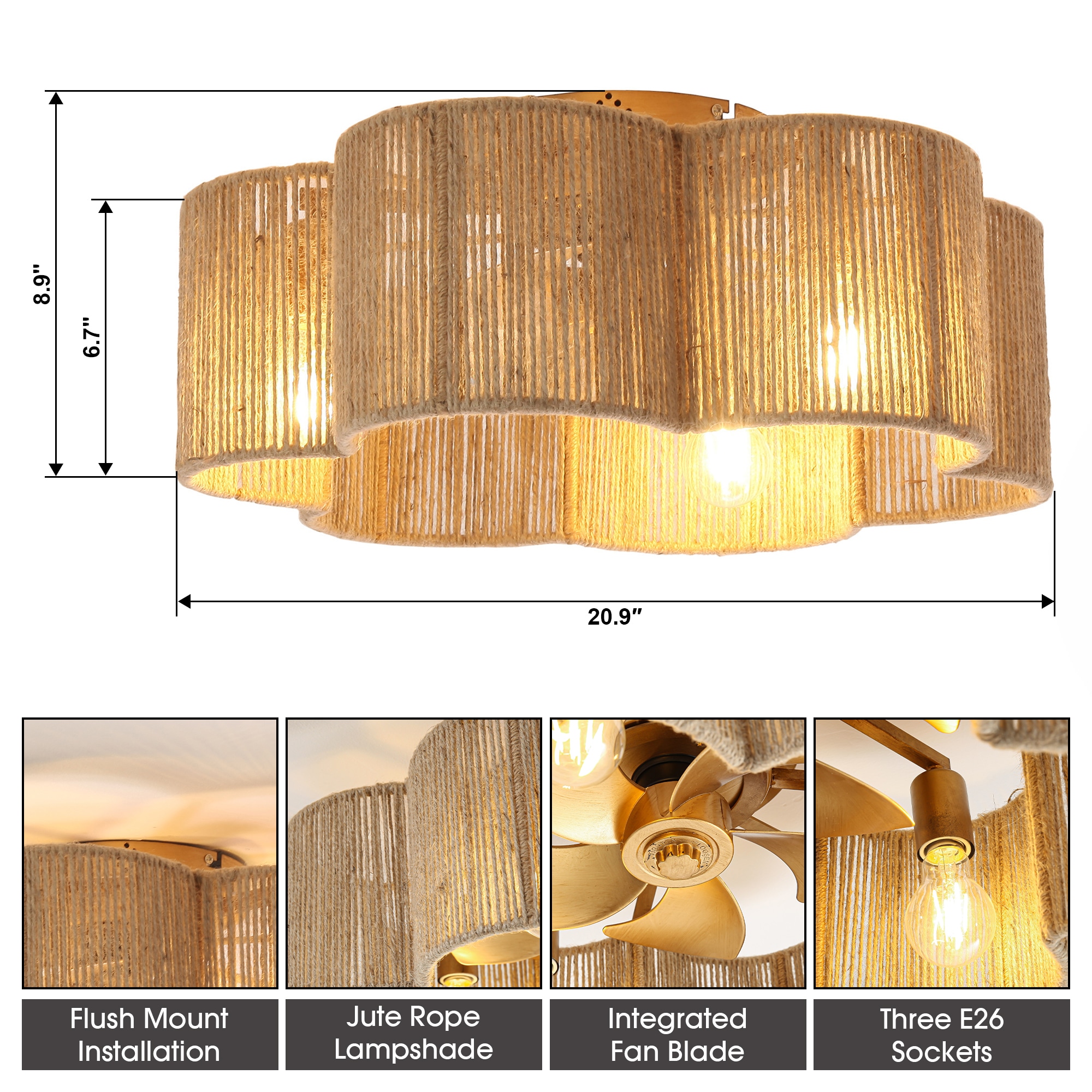 Matrix Decor MDBBF3003 Ceiling-Fans - View #4