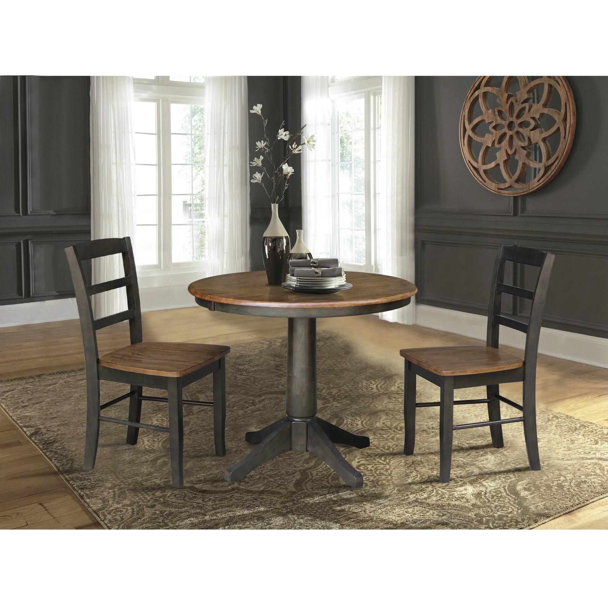 International Concepts K45-36RXT-27B-C2-2 Dining-Sets - View #2