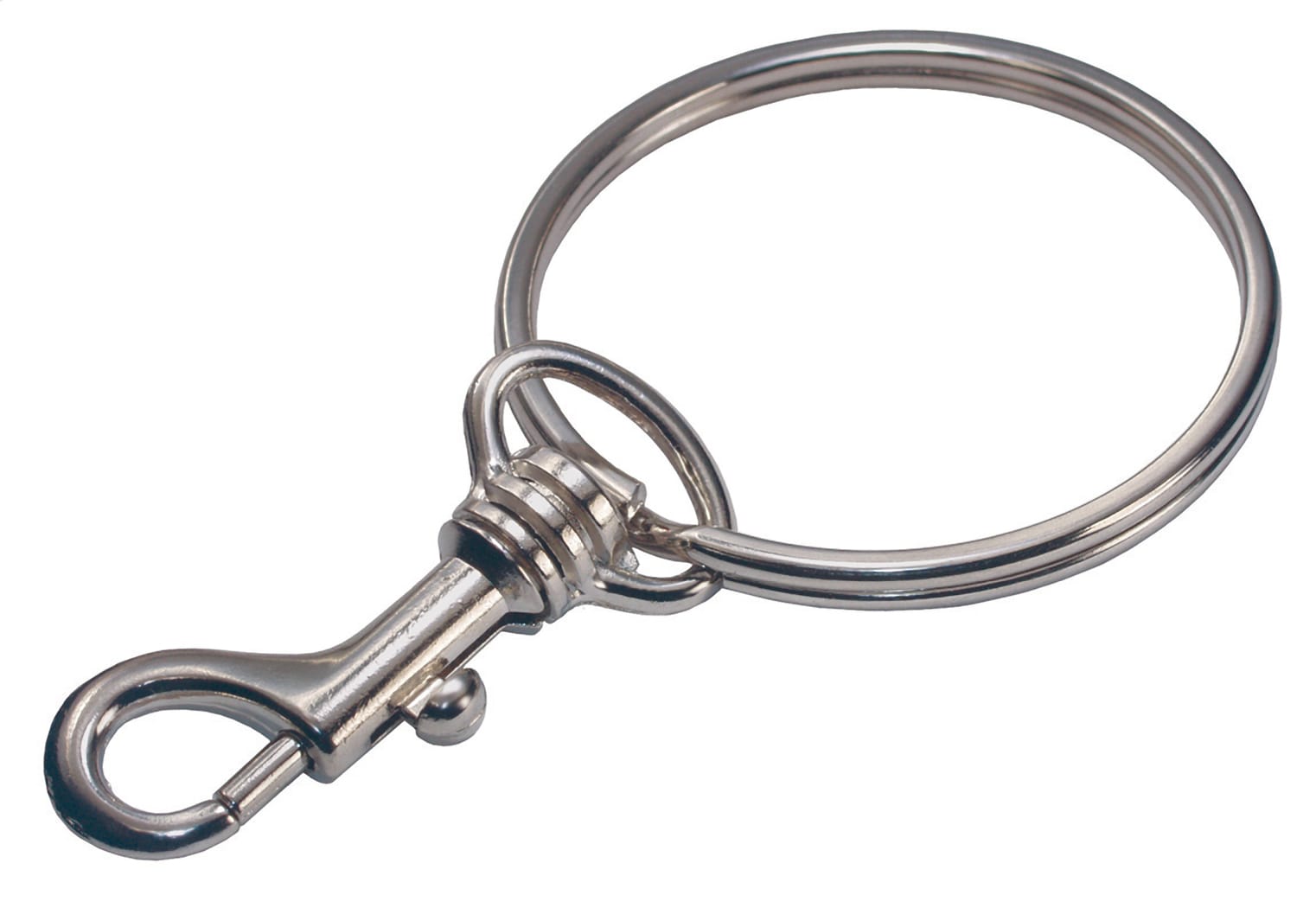 Hillman Multicolor Snap-Hook Key Ring in the Key Accessories department at