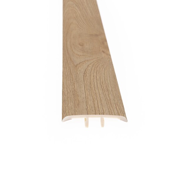 Shaw Toffee Elm 1.71-in x 94.49-in Vinyl Floor T-Moulding Shaw Toffee Elm 1.71-in x 94.49-in Vinyl Floor T-Moulding