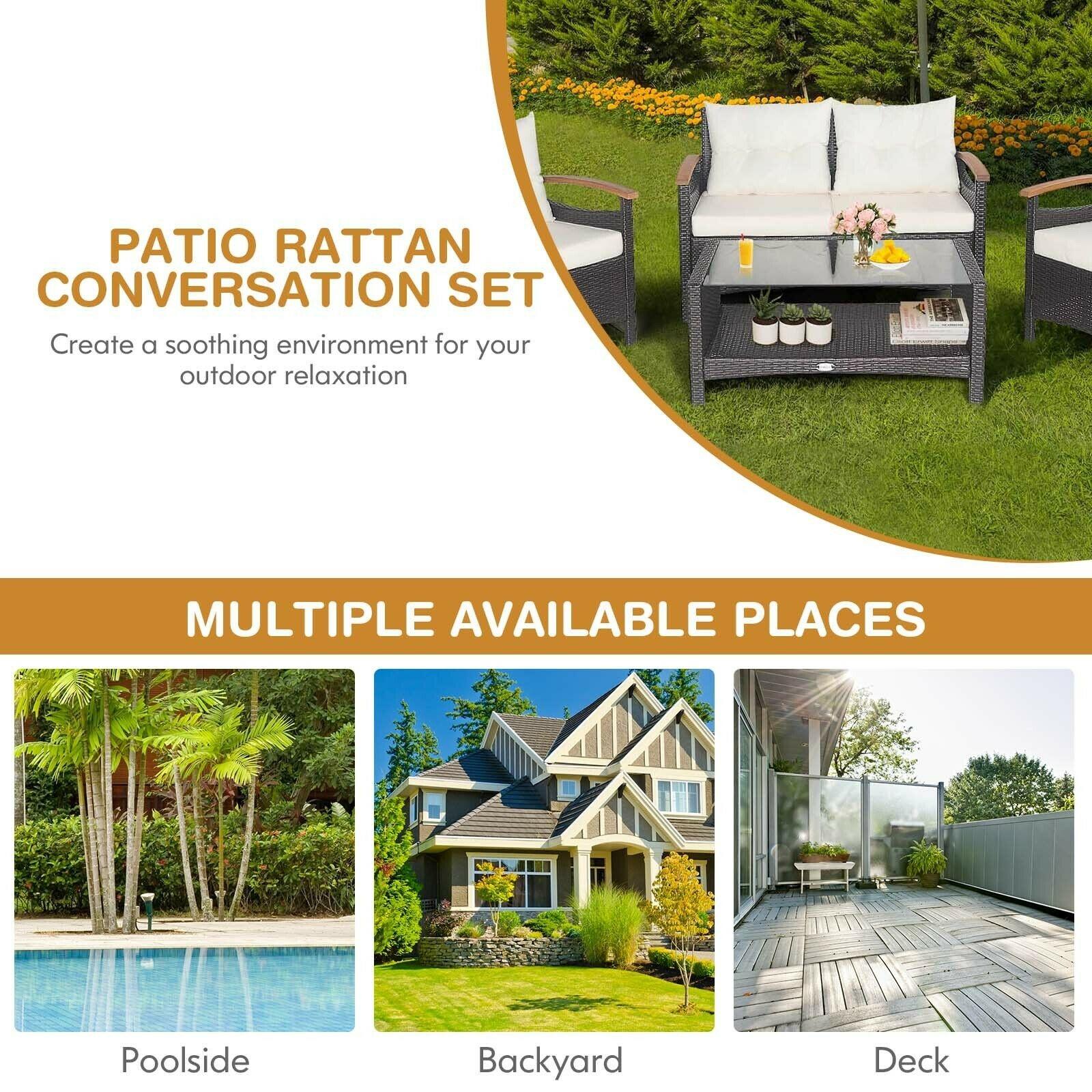 BABOOM BOM-469WH+-CO Patio-Conversation-Sets - View #7