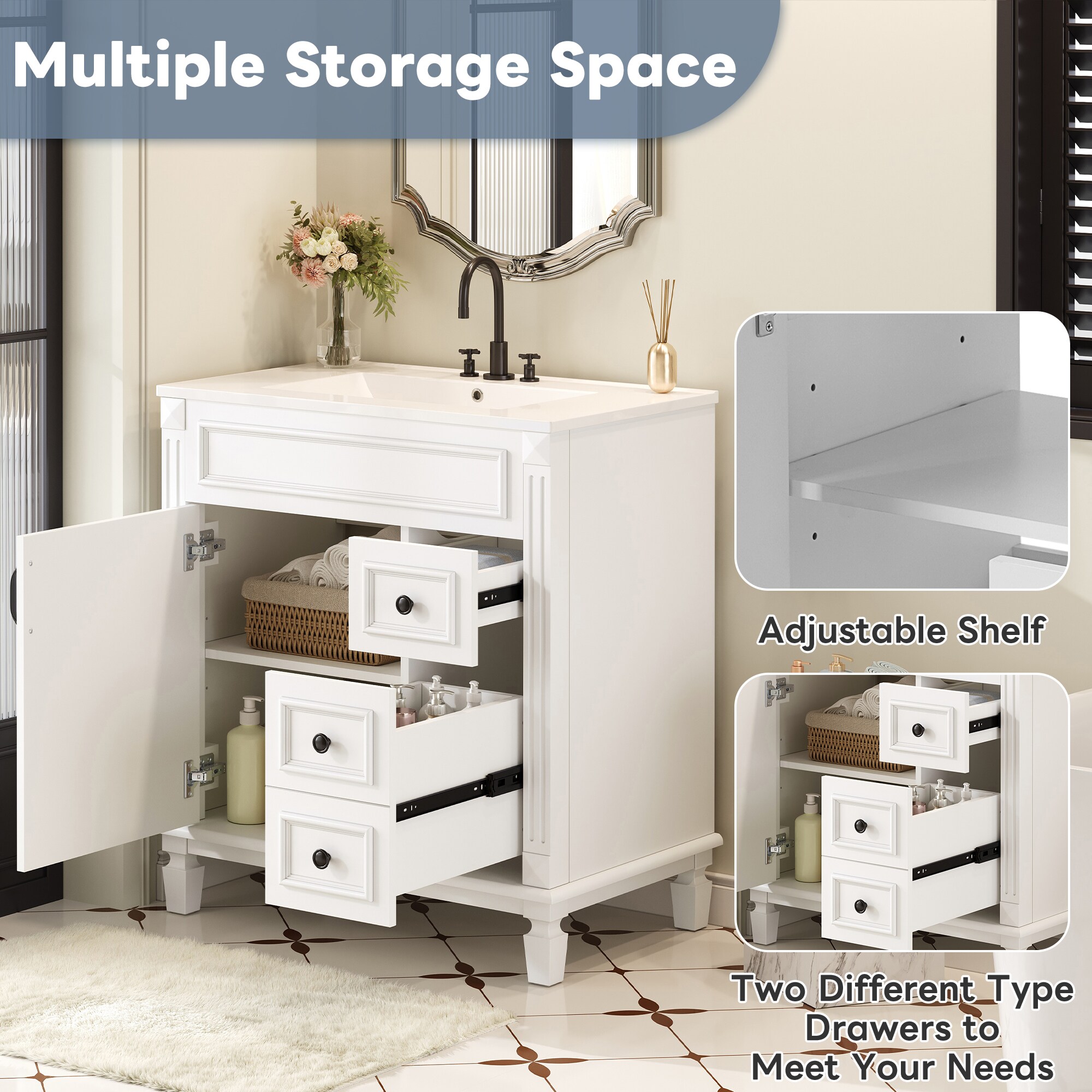 ModernLuxe L3P-N710P323323K Bath-Vanity-Combo - View #5