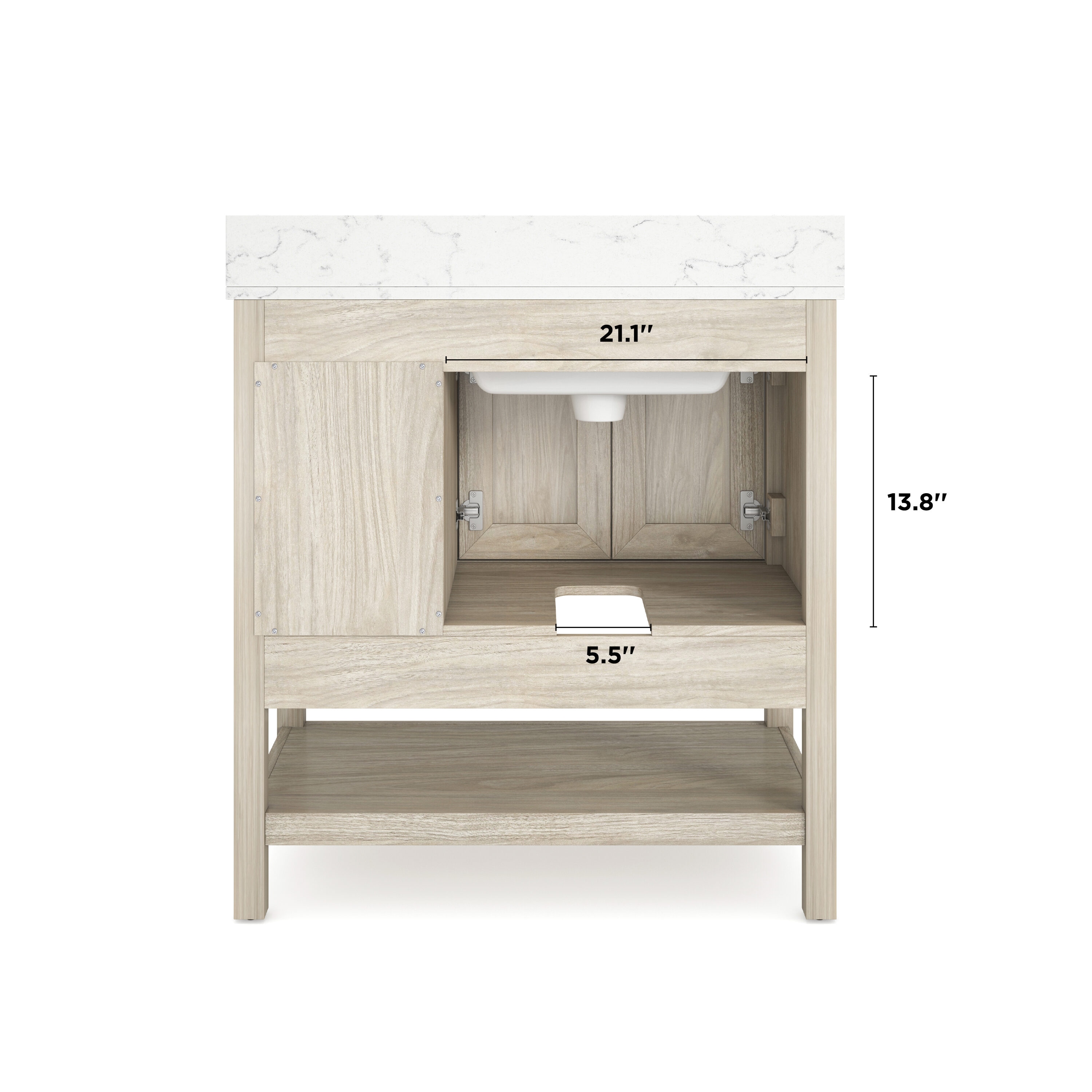 Style Selections LOWE36VLW Bath-Vanity-Combo - View #9
