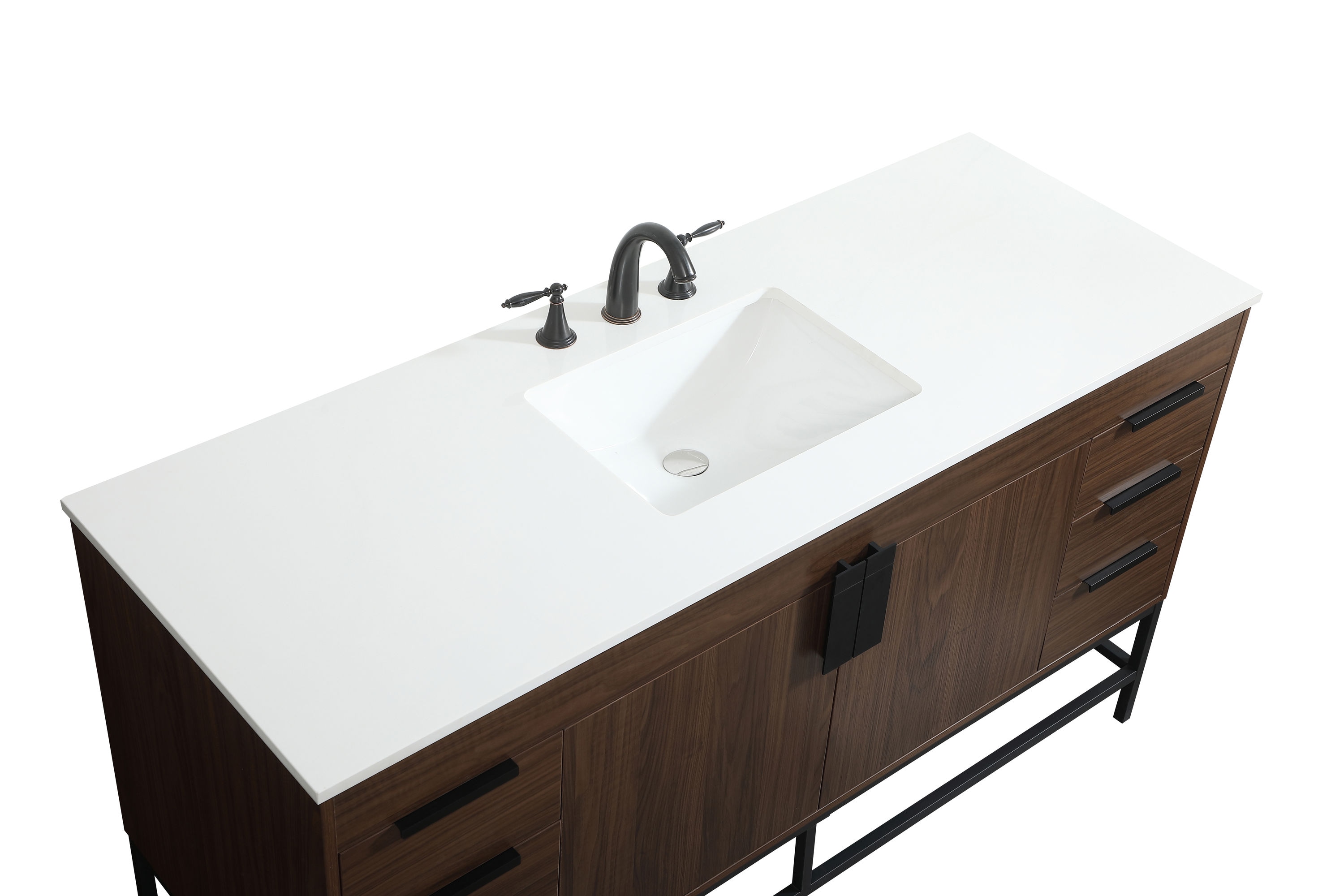 Elegant Decor HF146580MWT Bath-Vanity-Combo - View #11