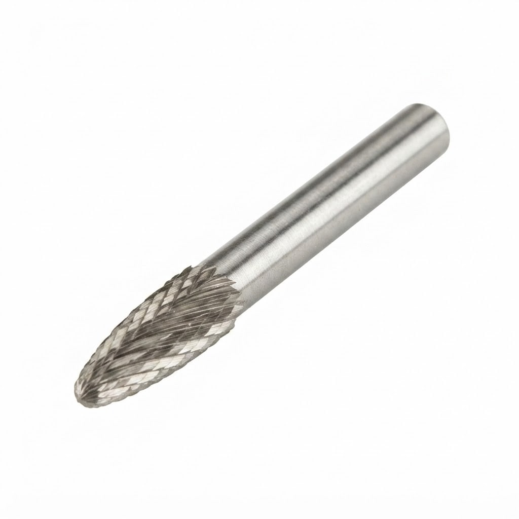 Forney  60124 Tungsten Carbide Tree Radius Burr 1/4-Inch Diameter 1/4-Inch Shank