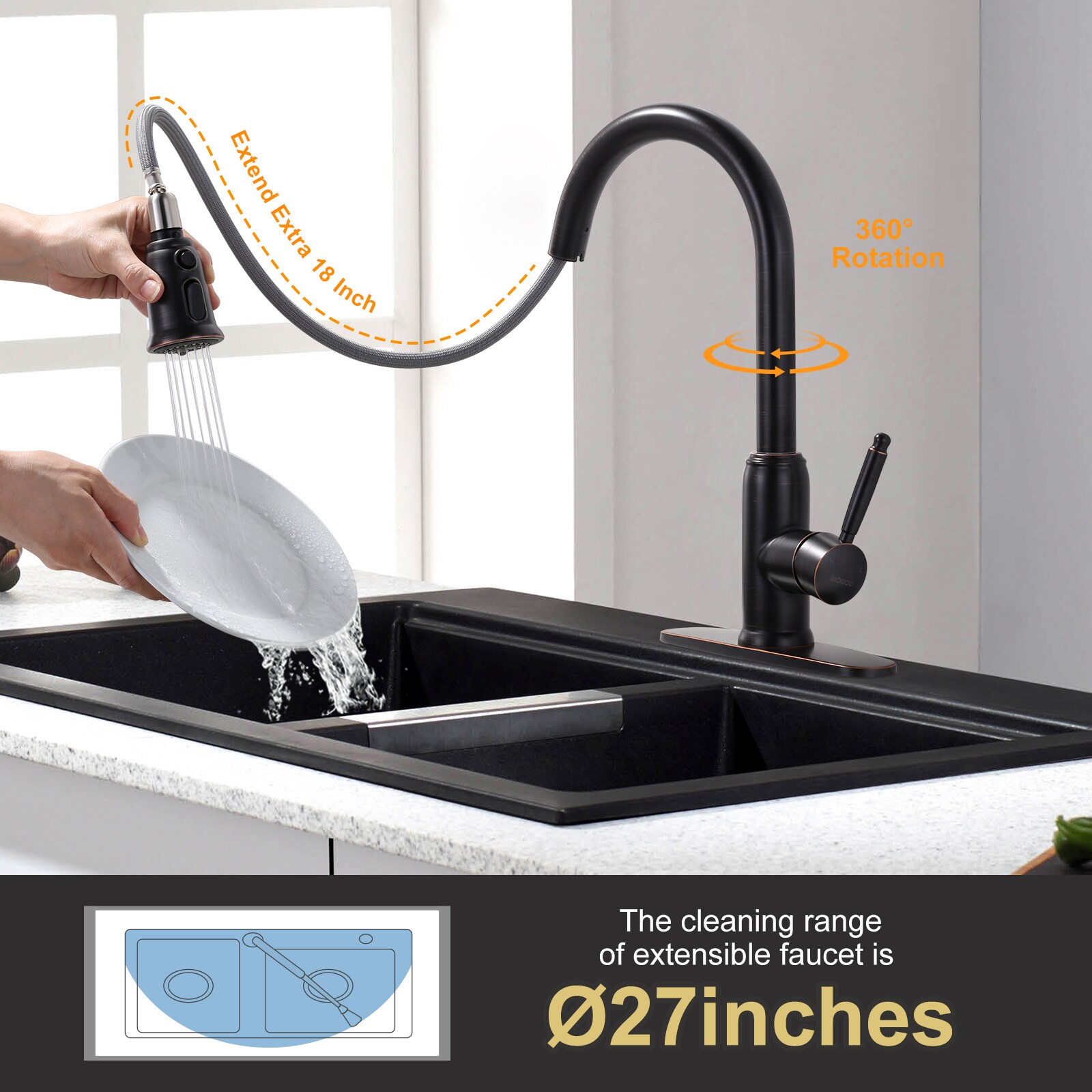 WOWOW 2310101RB-LW Kitchen-Faucets - View #4