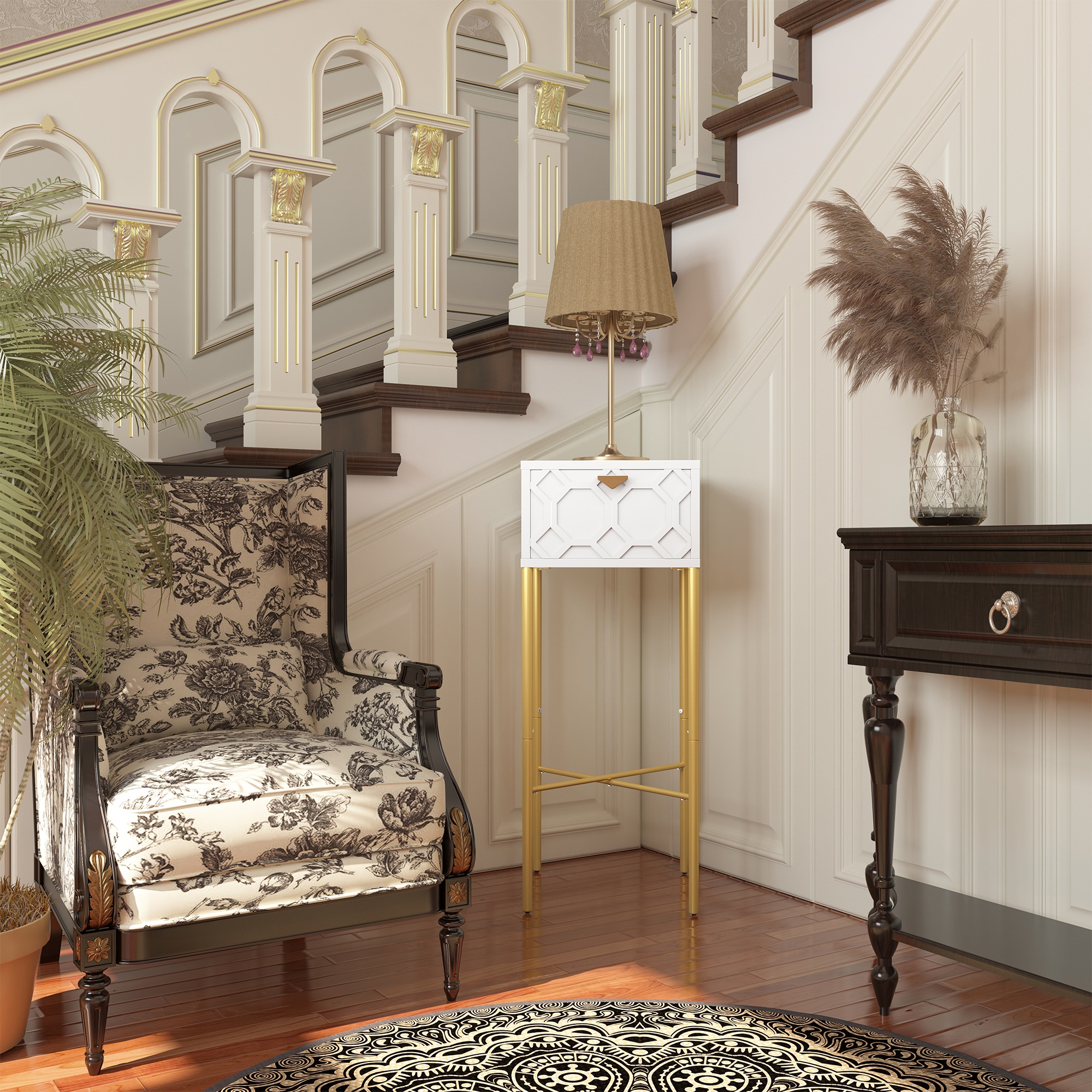 Clihome CL-CN1-WH End-Tables - View #6